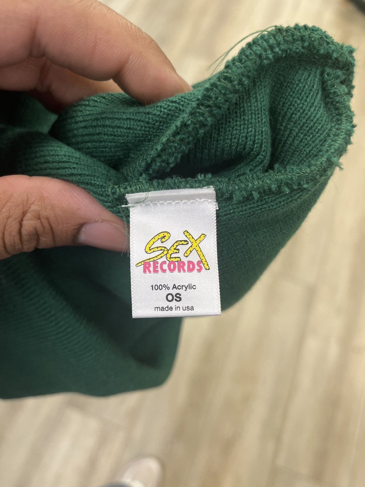 Matty Boy Green Matty Boy Beanie Size ONE SIZE - 3 Thumbnail