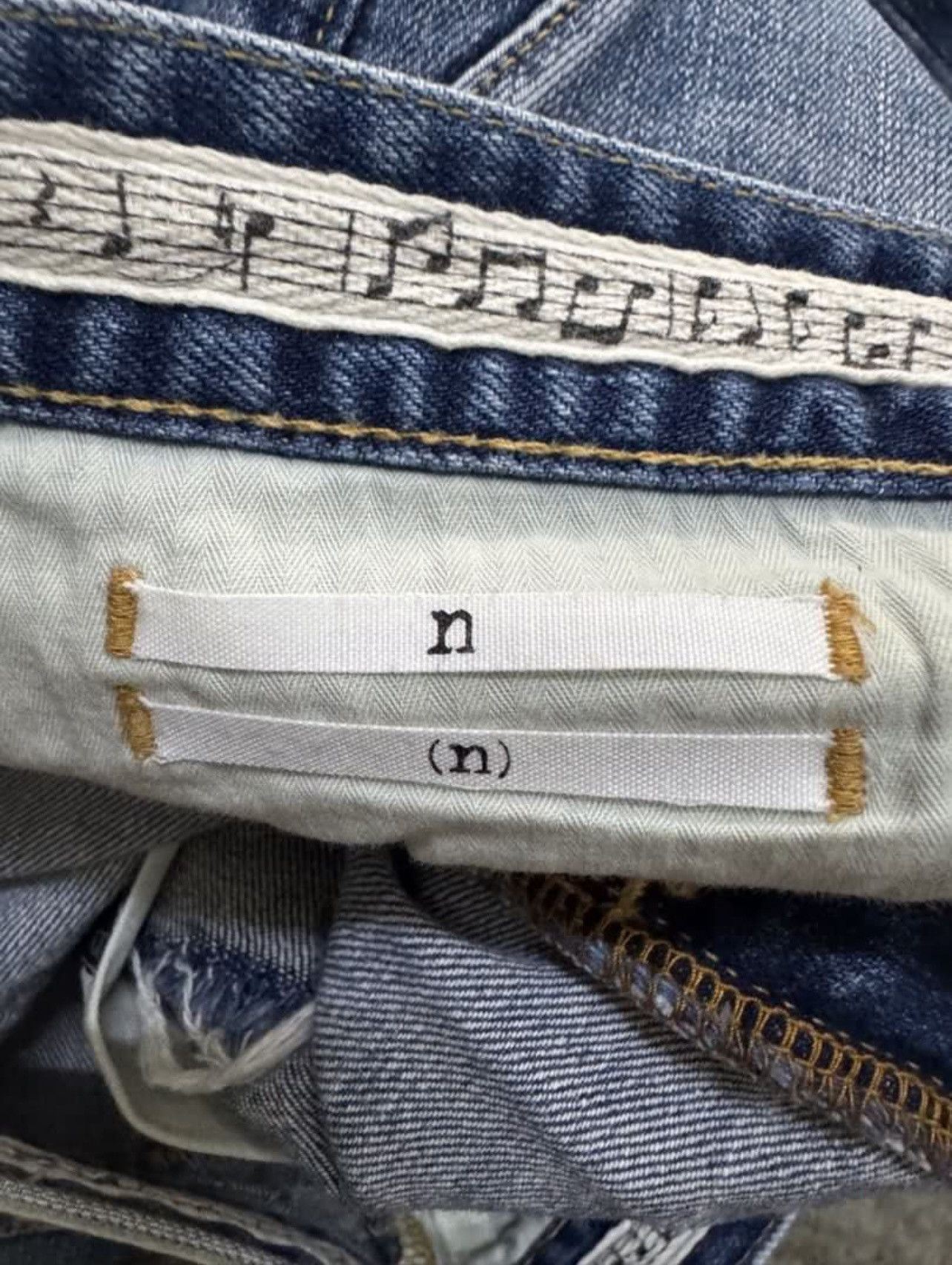 Number (N)ine NUMBER NINE DISTRESSED BULLET JEANS Size US 32 / EU 48 - 6 Thumbnail