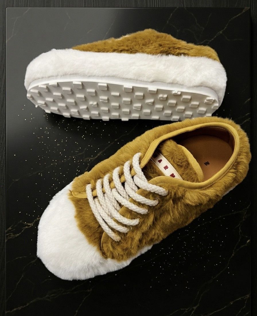 Marni Marni Teddy Lace-Up Sneakers - Size 36/US 6 Size US 6 / IT 36 - 2 Thumbnail