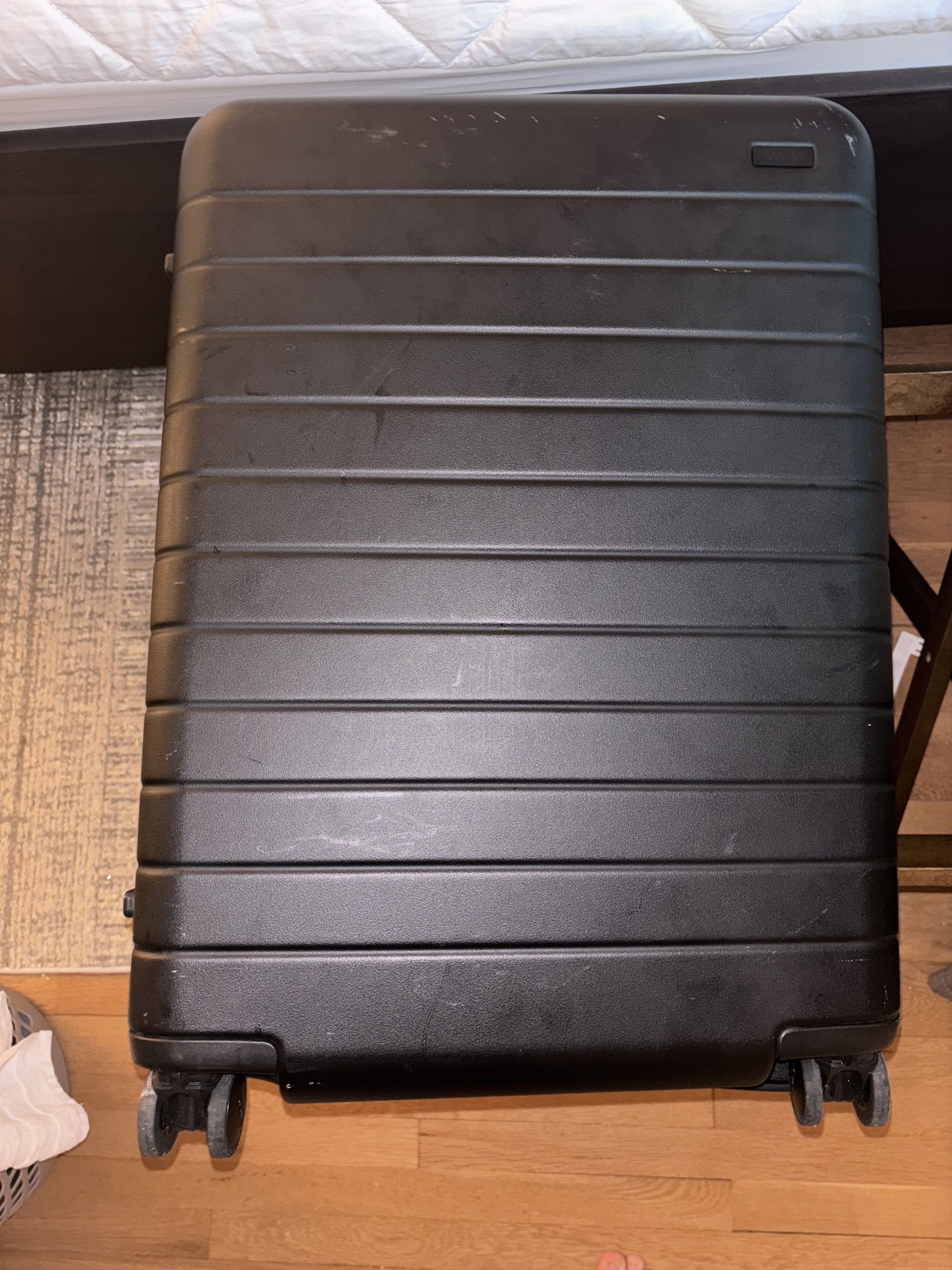 Away Large Flexible Checked Luggage Black