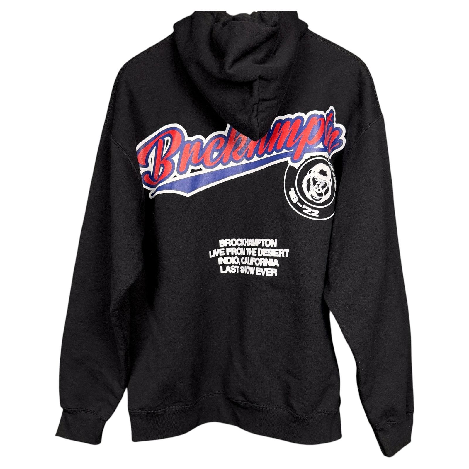 Brockhampton Brockhampton Men's Large Last Show Ever Indio Black Hoodie Size US L / EU 52-54 / 3 - 2 Thumbnail