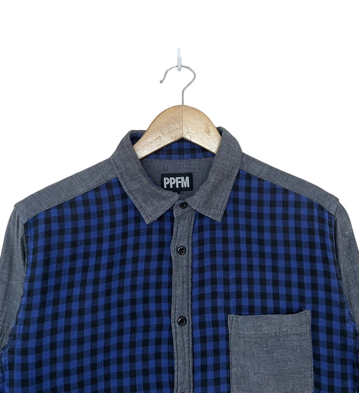 Japanese Brand × PPFM × Vintage Vintage Japanese Brand PPFM Shirt 1990s Size US L / EU 52-54 / 3 - 9 Thumbnail