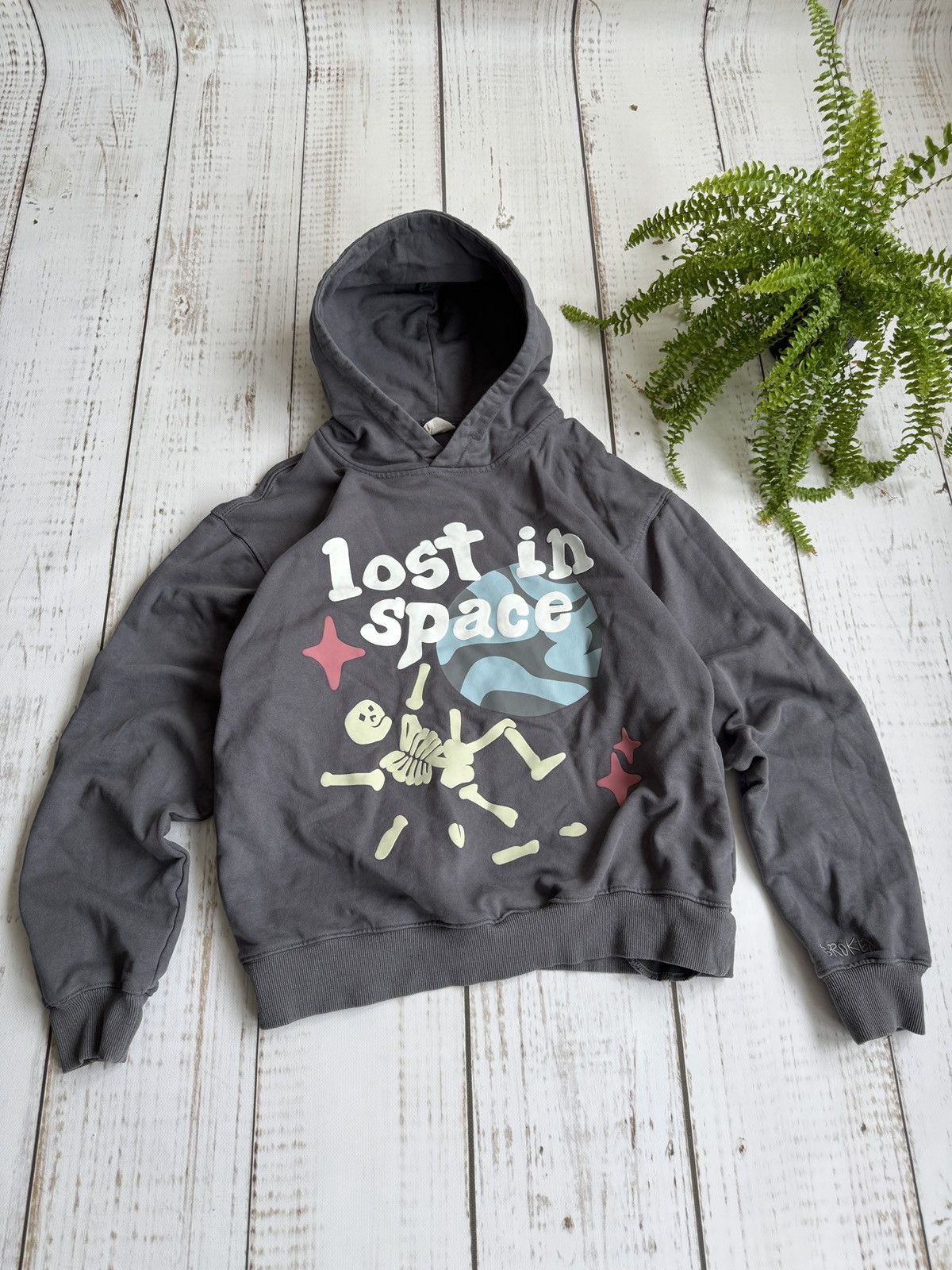 Broken Planet Hoodie Lost in Space Gray