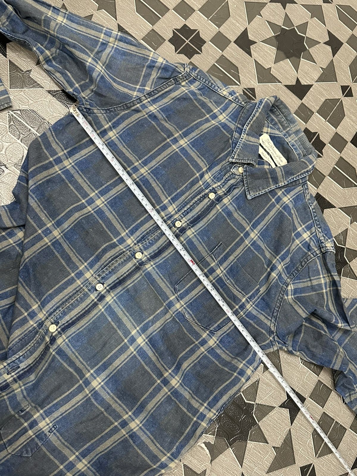 Remi Relief Remi Relief Japan Small Hidden Pocket Flannel Shirt Size US M / EU 48-50 / 2 - 12 Thumbnail