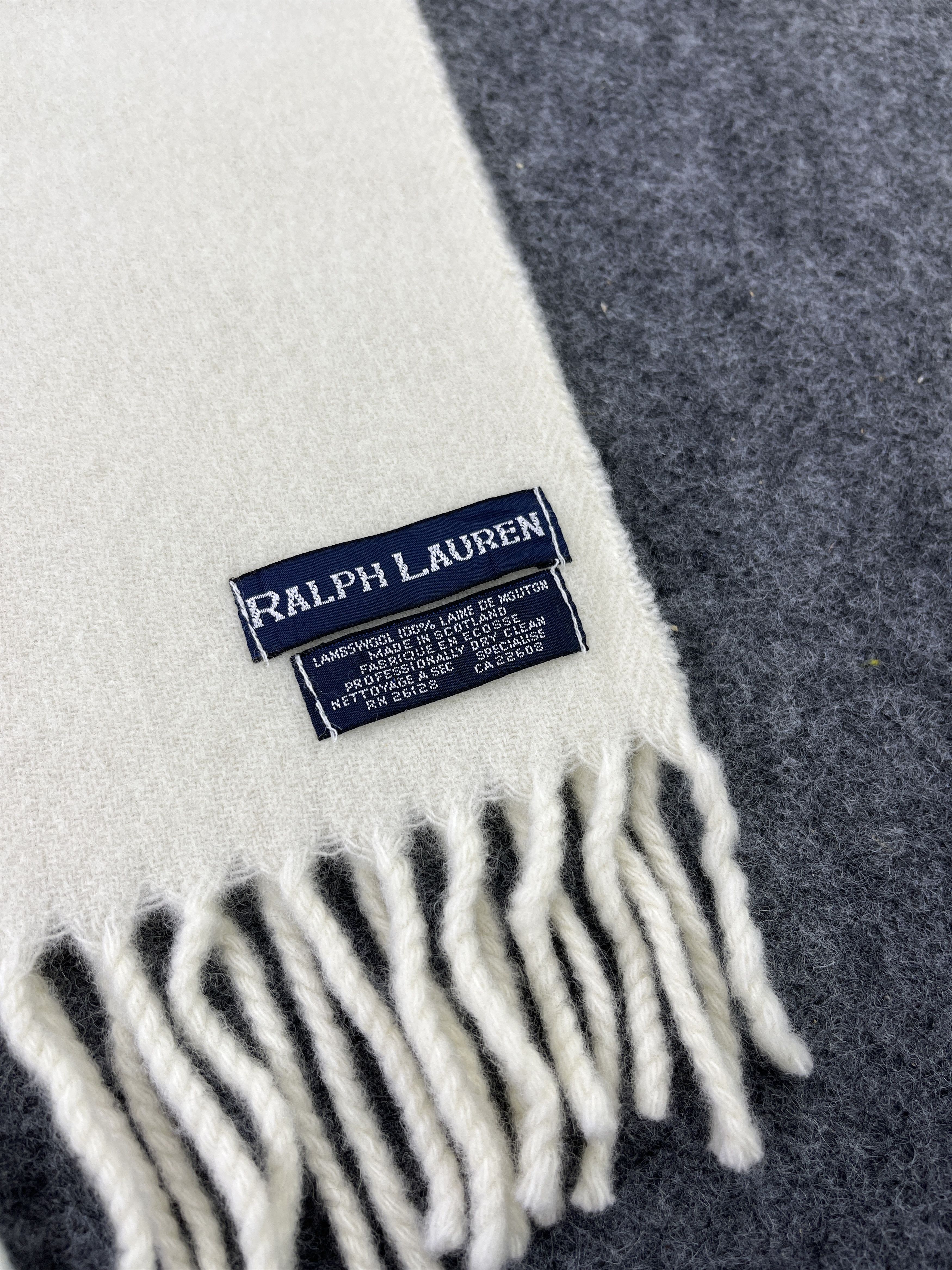 Ralph Lauren × Vintage Ralph Lauren Scarf / Muffler / Neckwear T047 Size ONE SIZE - 7 Thumbnail