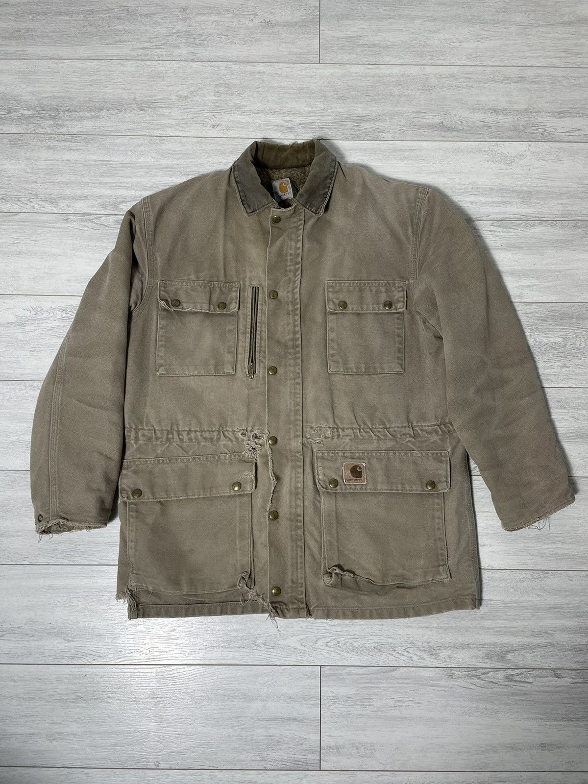 Carhartt × Vintage Carhartt Vintage detroit jatects Size US XL / EU 56 / 4 - 2 Thumbnail