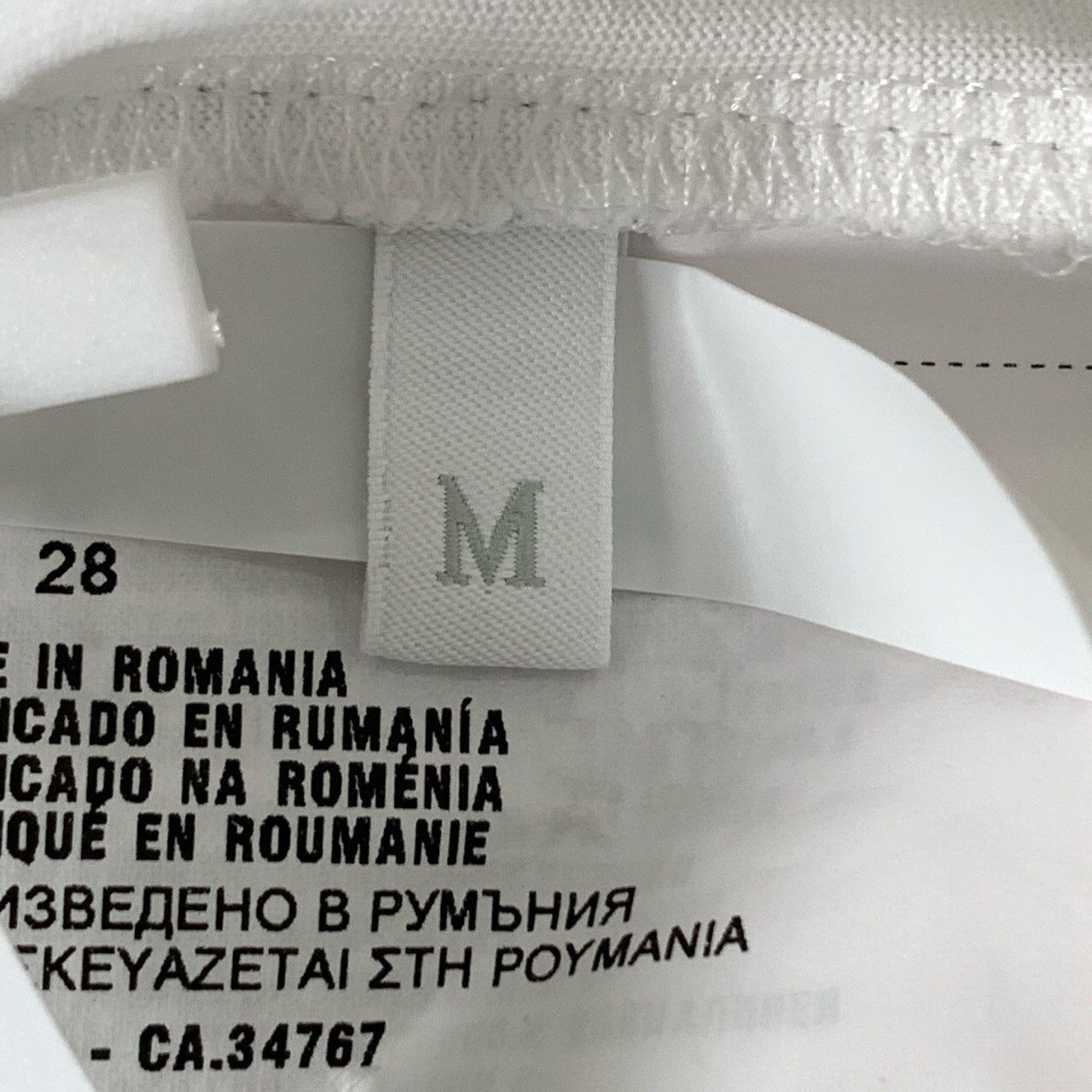 Prada Prada White Logo Pocket Cotton T-Shirt M Size US M / EU 48-50 / 2 - 5 Thumbnail