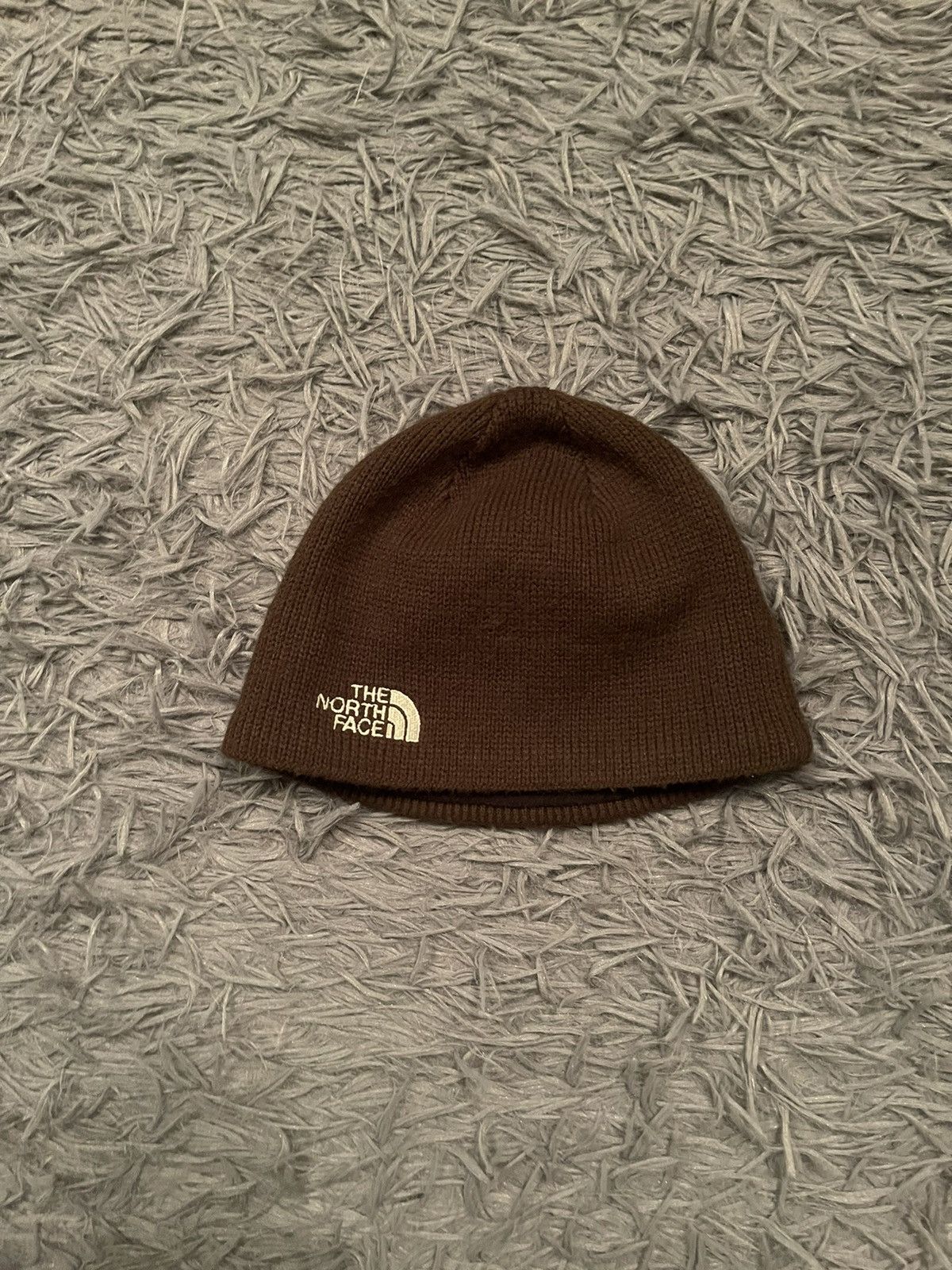 Pre-owned The North Face X Vintage The North Face Tnf Gorpcore Style Beanie Hat In Brown