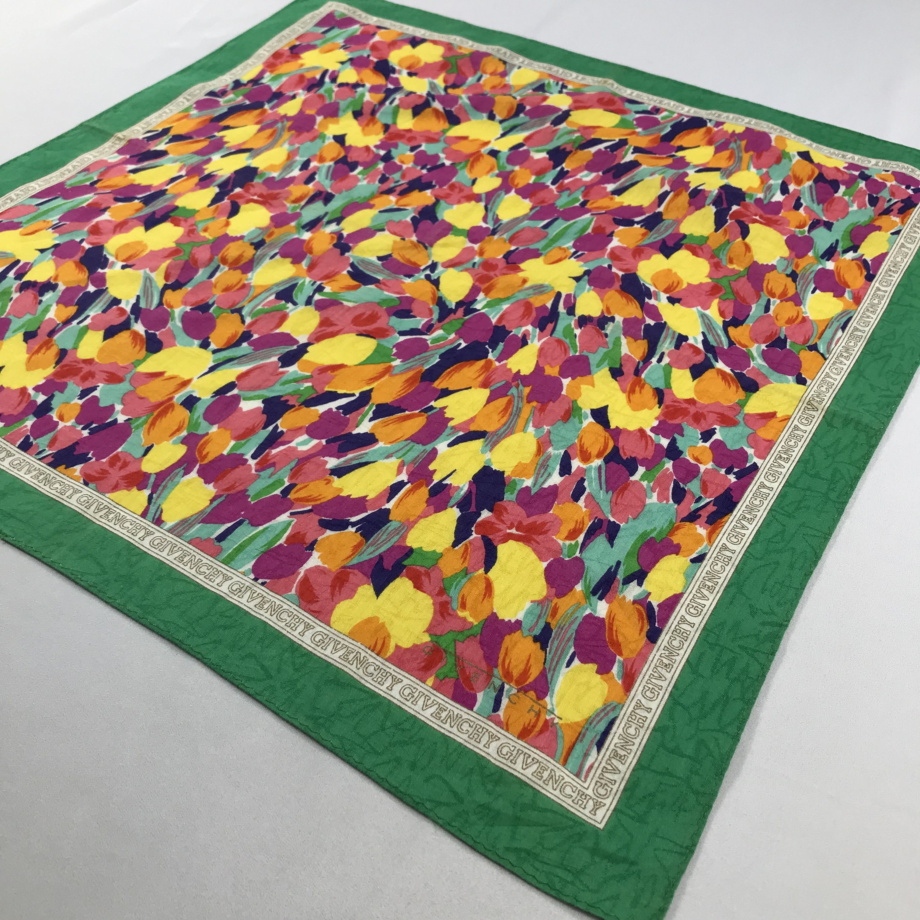 Vintage Vintage Givenchy Bandana / Handkerchief / Neckerchief -S2414 Size ONE SIZE - 2 Thumbnail