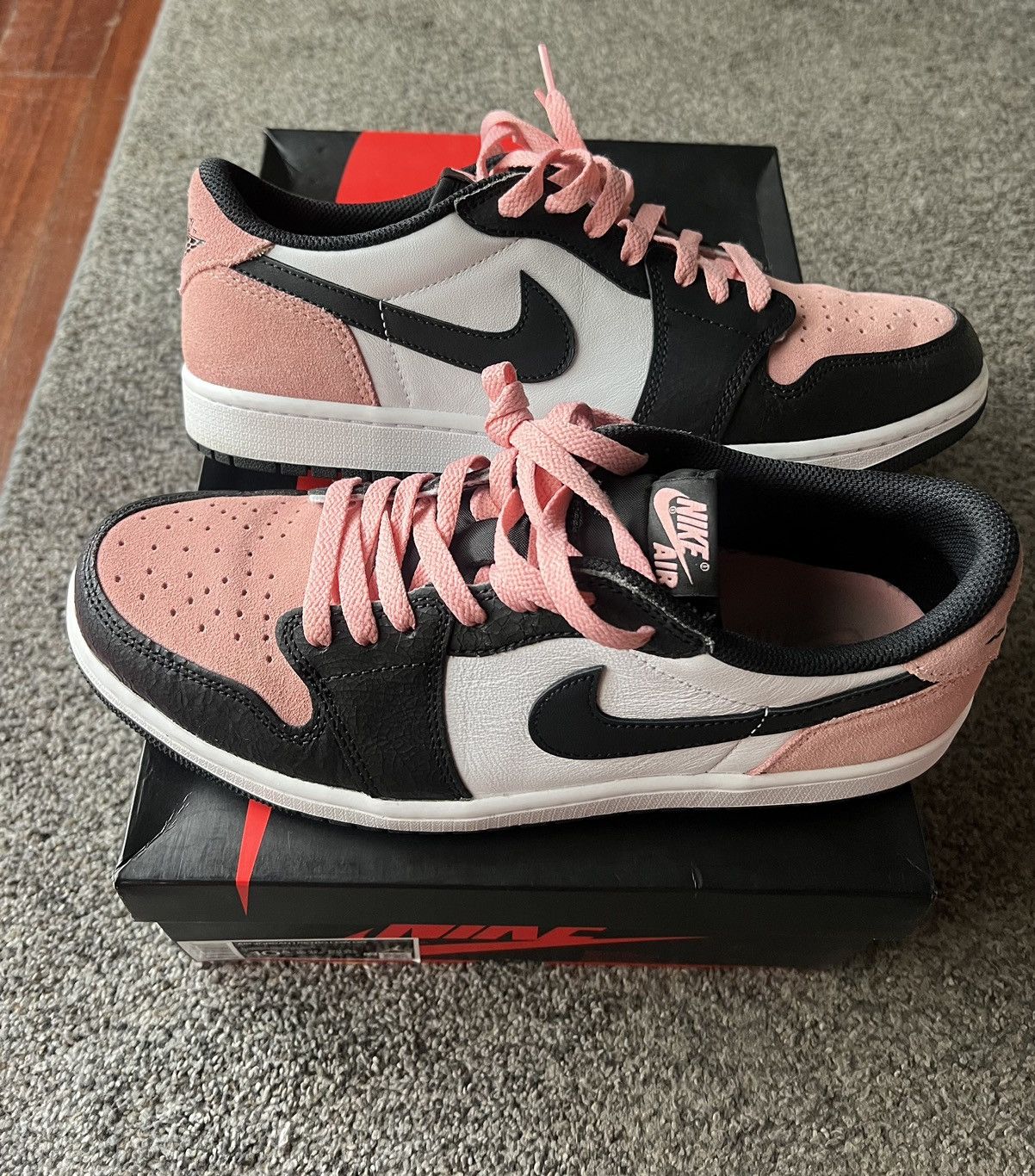 Jordan Brand × Nike Air Jordan Bleached Coral Size US 10.5 / EU 43-44 - 3 Thumbnail