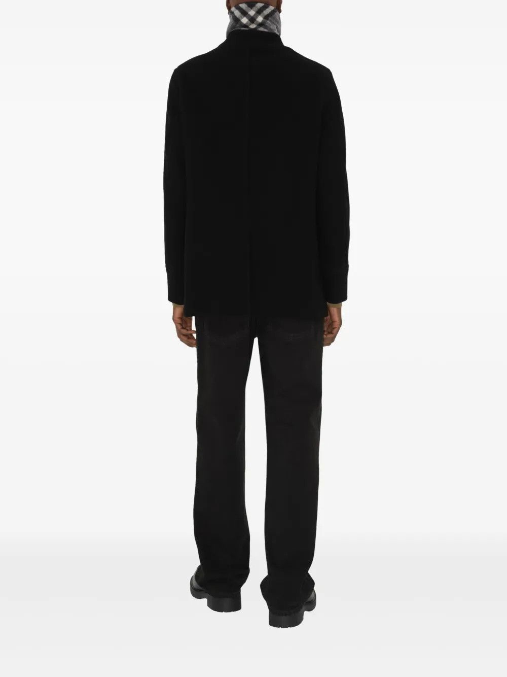 Burberry o1w1db10326 Double-Breasted Peacoat in Black Size US XL / EU 56 / 4 - 3 Thumbnail