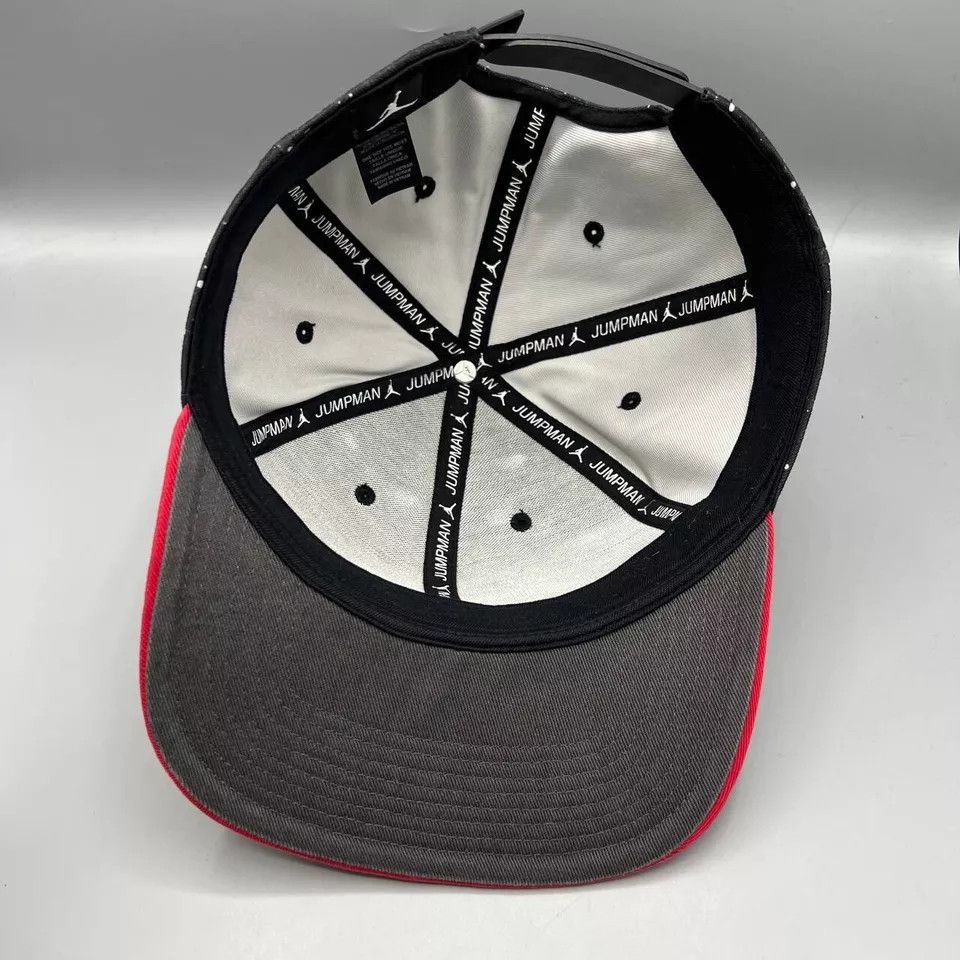 Jordan Brand Air Jordan Flight Hat Men Speckled Print Jumpman Snap Back Size ONE SIZE - 4 Thumbnail
