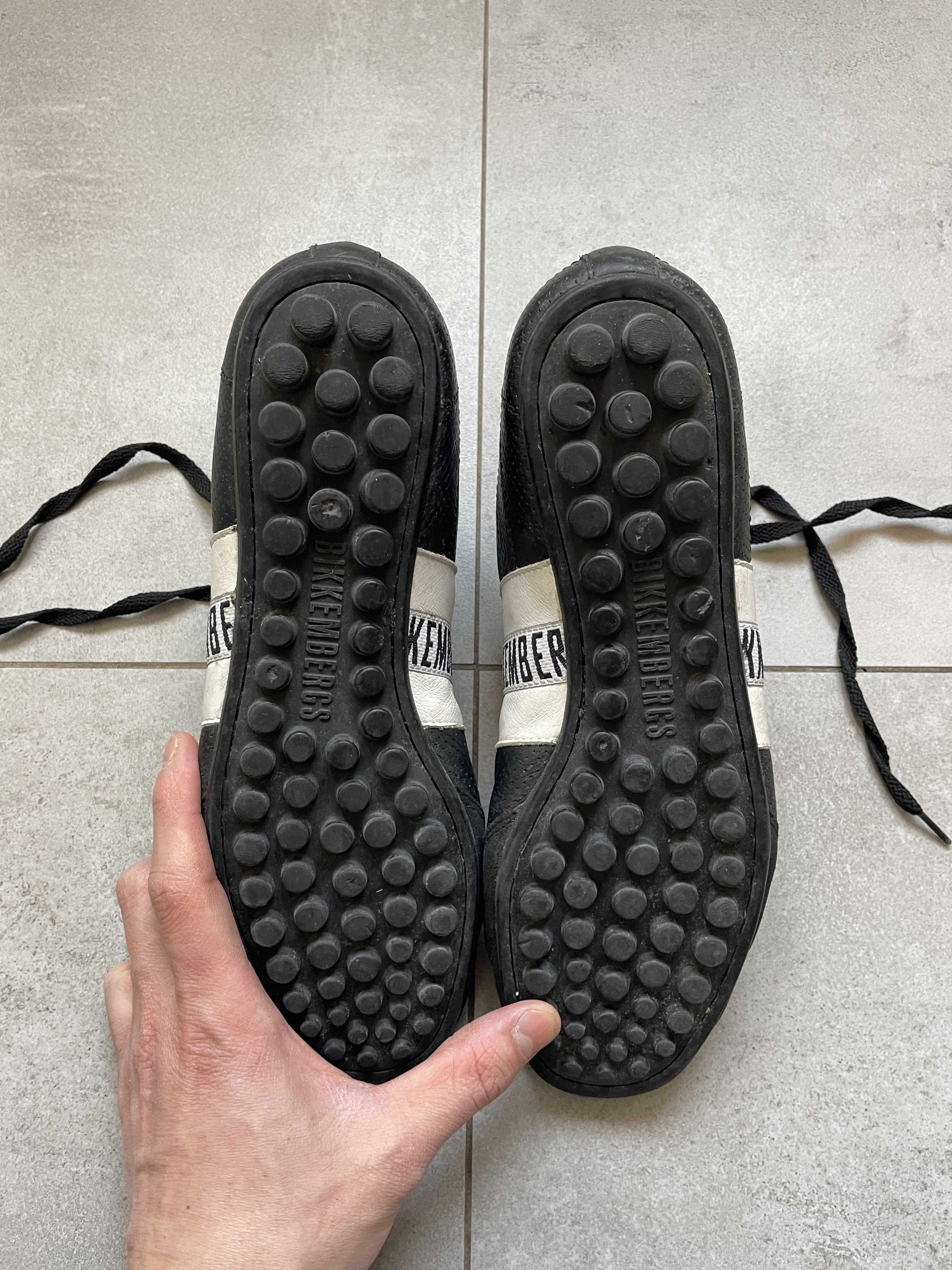 Dirk Bikkembergs Y2K DIRK BIKKEMBERGS BLACK SOCCER BALENCIAGA TYPE TRAINERS Size US 6.5 / EU 39-40 - 8 Thumbnail