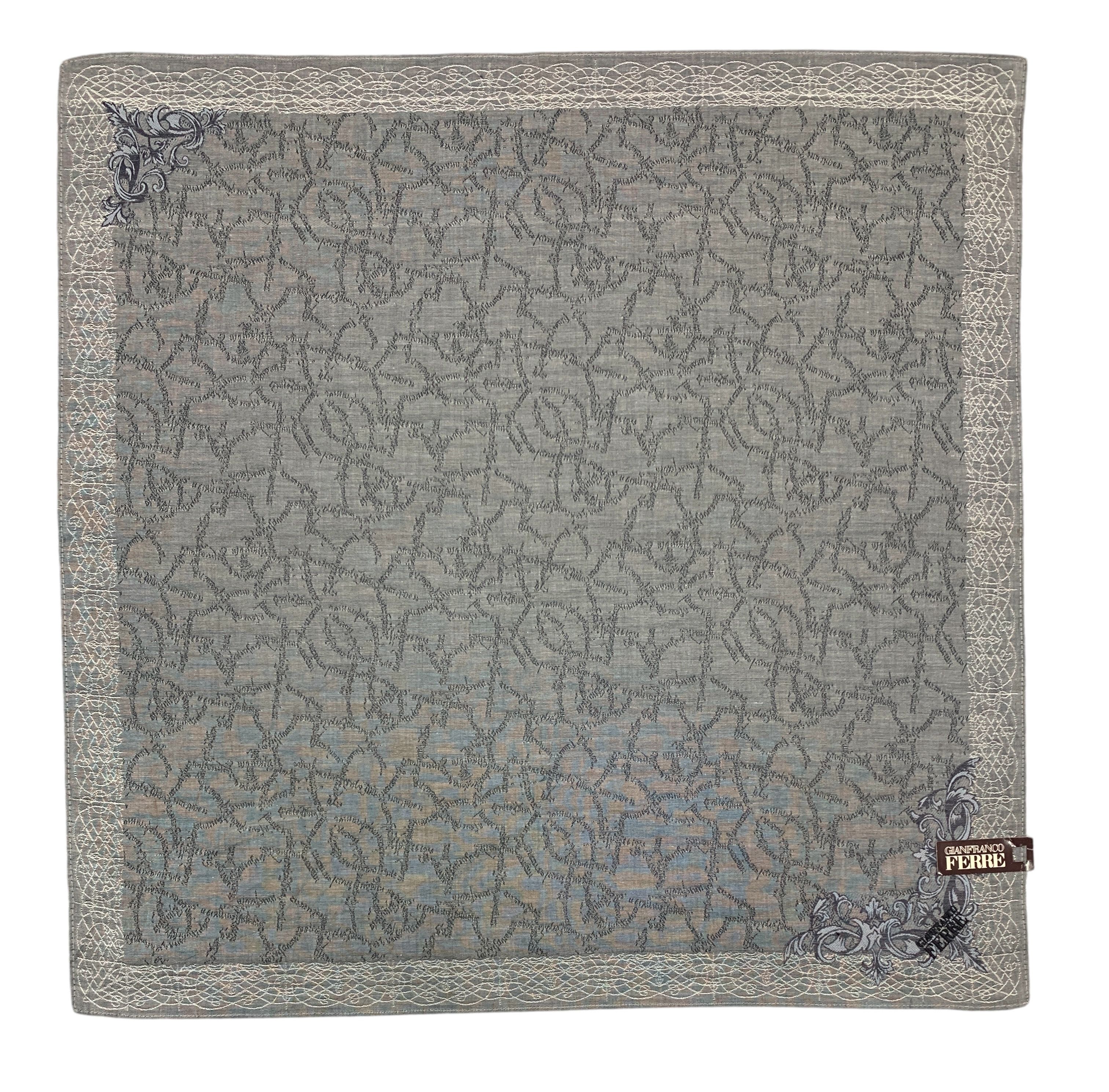 Gianfranco Ferre × Vintage Vintage Gianfranco Ferre Neckerchief/ Handkerchief - HKA952 Size ONE SIZE - 2 Thumbnail