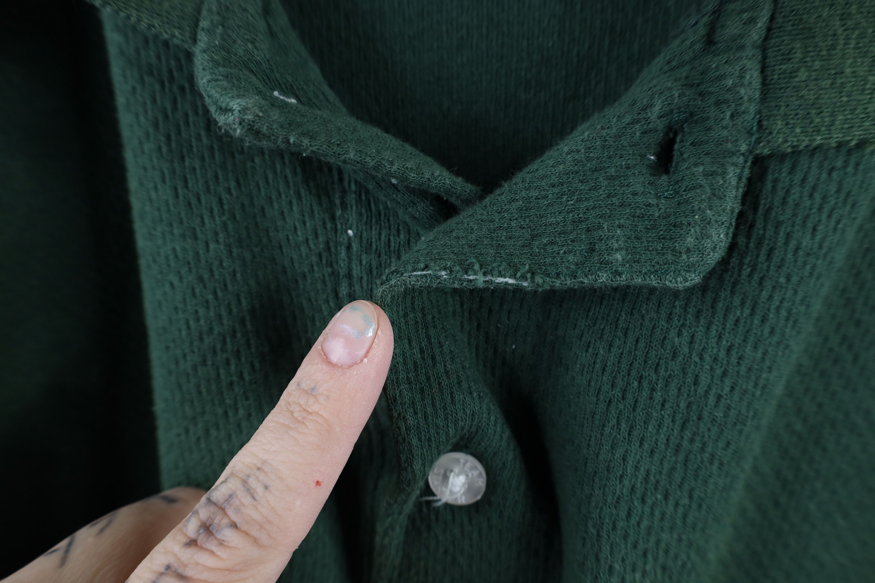 Starter × Vintage Vintage 90s Starter Out Michigan State University Polo Shirt Size US XXL / EU 58 / 5 - 7 Thumbnail