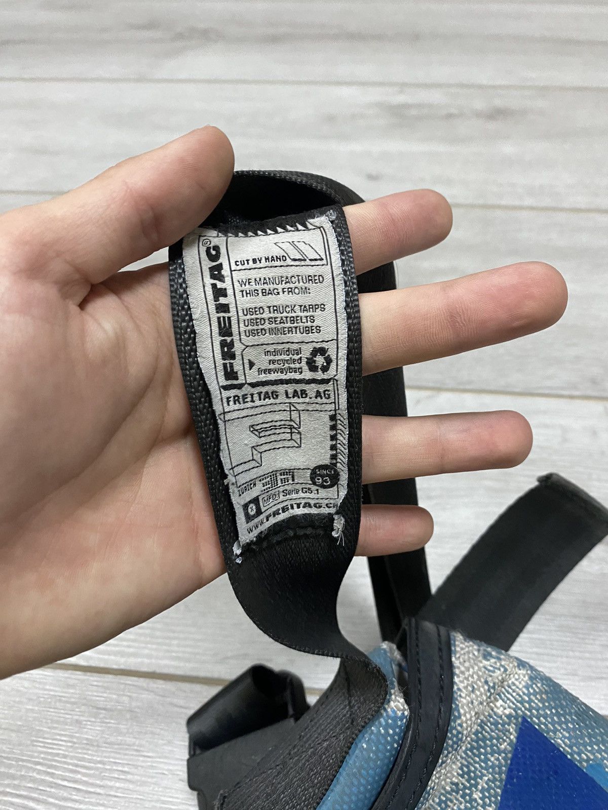 Freitag Freitag🇨🇭G5.1 3 in 1 recycle ♻️ waterproof vintage Zurich bag Size ONE SIZE - 5 Thumbnail