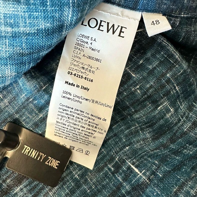Loewe LOEWE Flax shirt Size US M / EU 48-50 / 2 - 4 Thumbnail