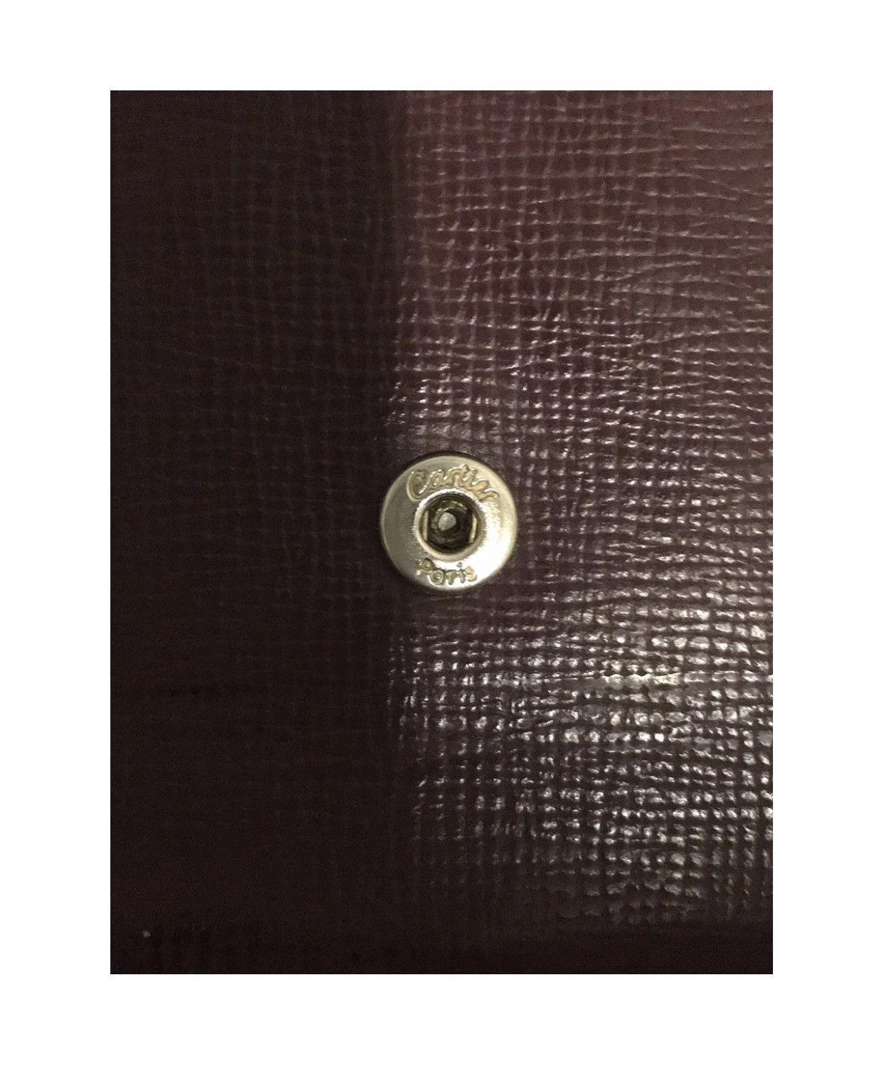 Cartier Vintage Cartier Burgundy Coin Purse Size ONE SIZE - 4 Thumbnail