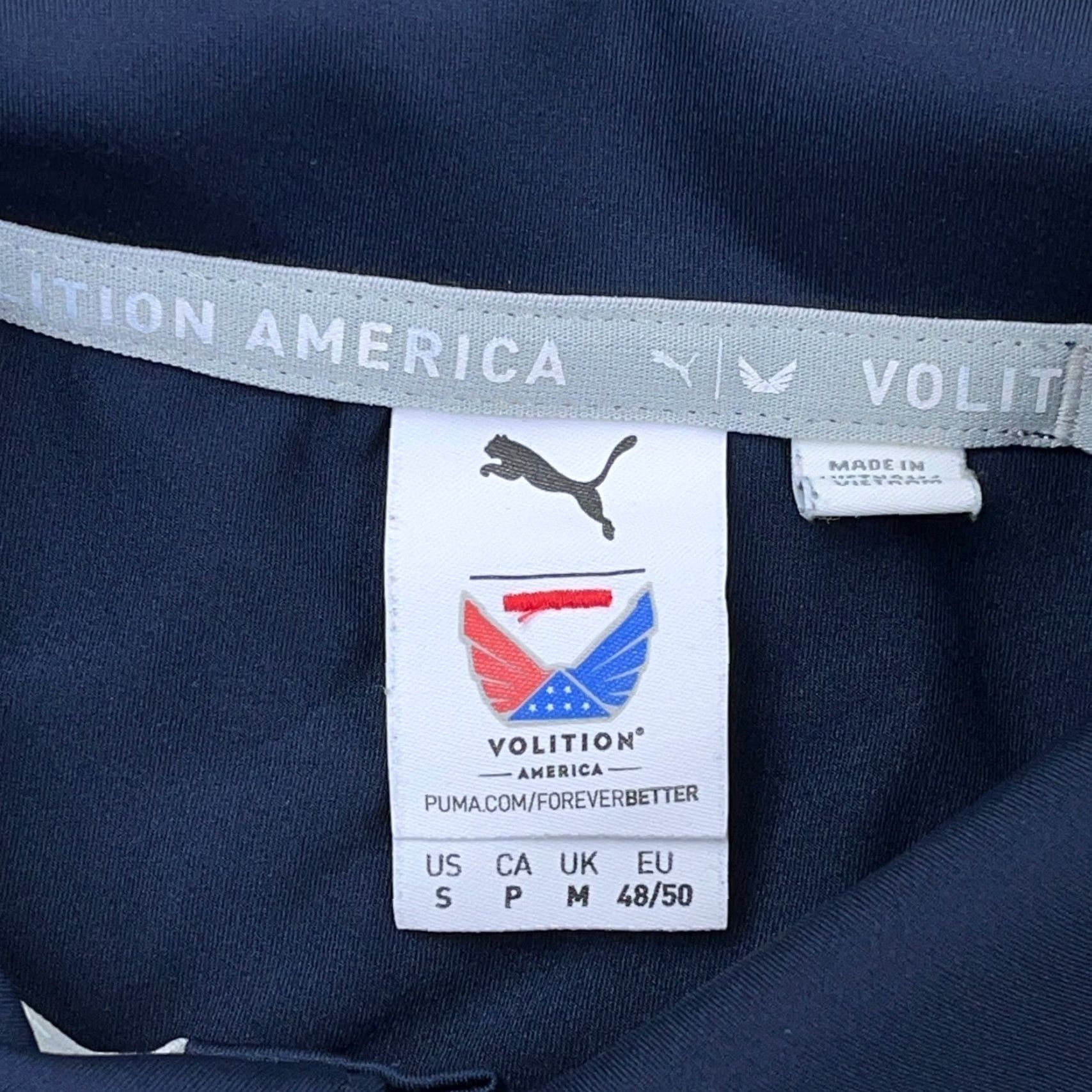 Puma Puma Polo Shirt Men Small Volitron America Flag Pocket Performance Cool Dry Golf Shirt Size US S / EU 44-46 / 1 - 7 Thumbnail