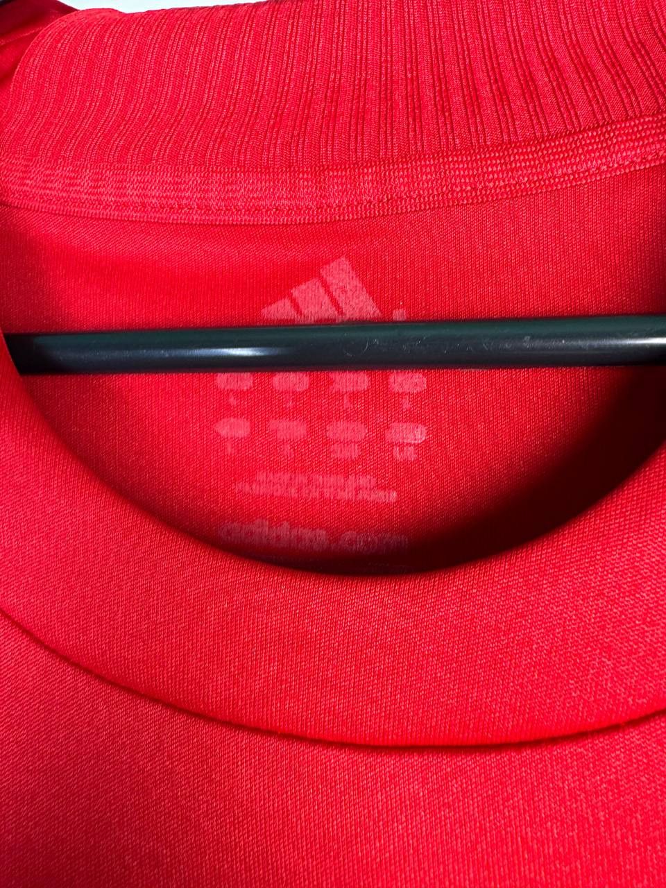 Adidas SPAIN 2008 2009 HOME SHIRT JERSEY ADIDAS MEN RED #9 TORRES Size US L / EU 52-54 / 3 - 4 Thumbnail