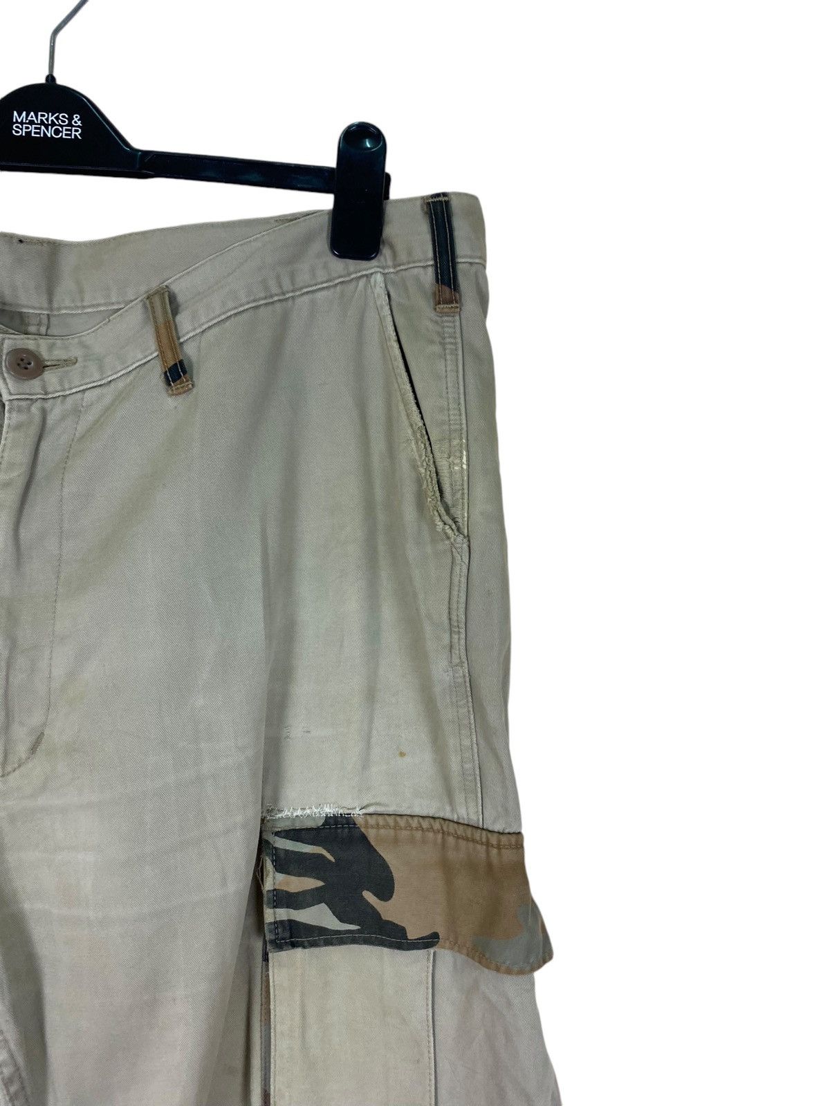 Japanese Brand Oversize Japanese Brand Multi Pocket Camo Cargo Pants Size US 40 / EU 56 - 2 Thumbnail