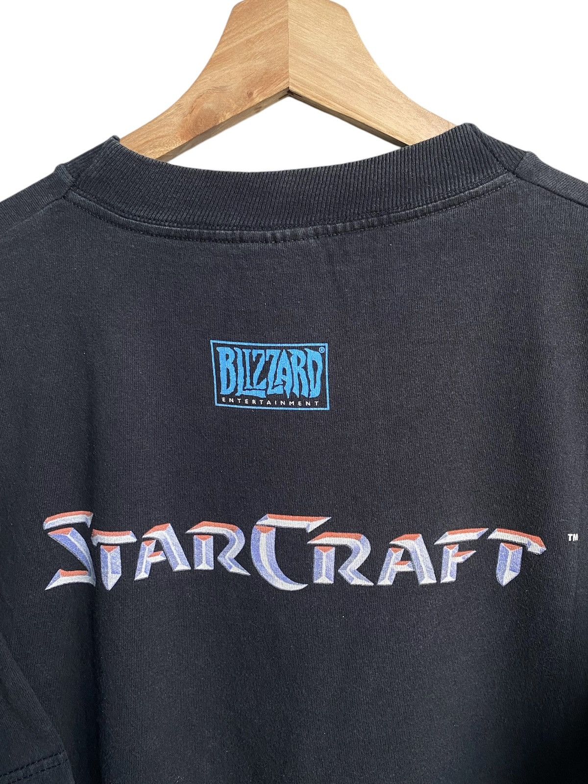 Playstation × Vintage 🔥🔥RARE Vintage 90s StarCraft Blizzard Promo Game Tee Size US XL / EU 56 / 4 - 5 Thumbnail