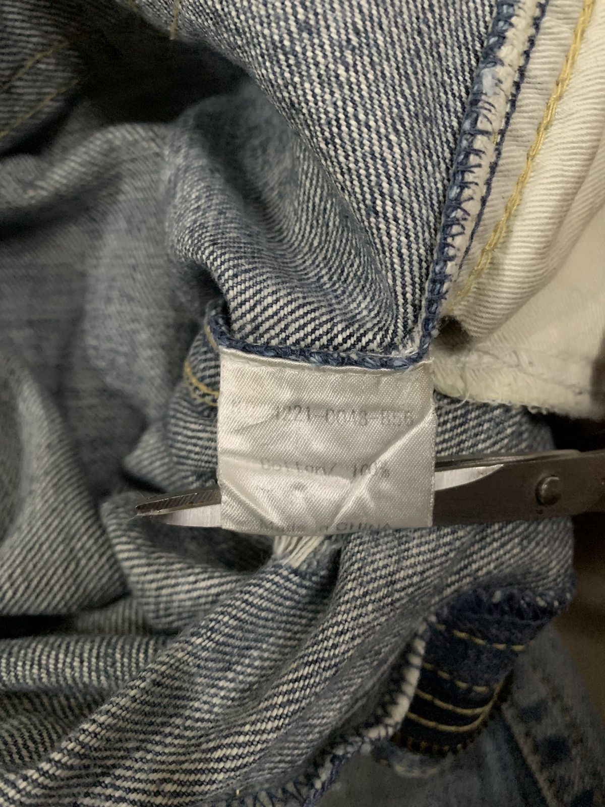 Beams Plus Vintage Japanese Brand Beams Patched Distressed Grunge Jeans Size US 29 - 21 Thumbnail
