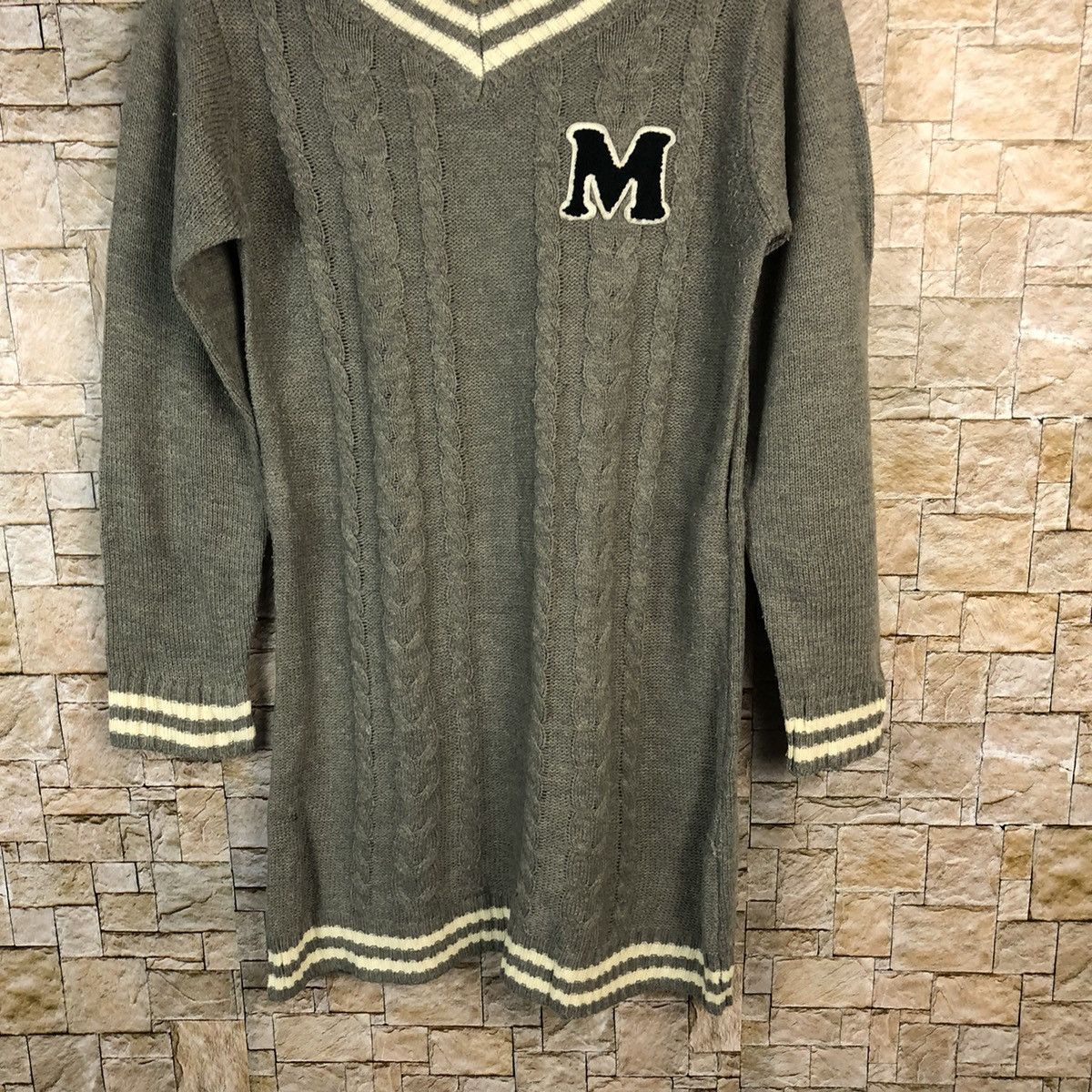 Homespun Knitwear × Japanese Brand Mc Sister Grey Knitwear #A817 Size M / US 6-8 / IT 42-44 - 3 Thumbnail
