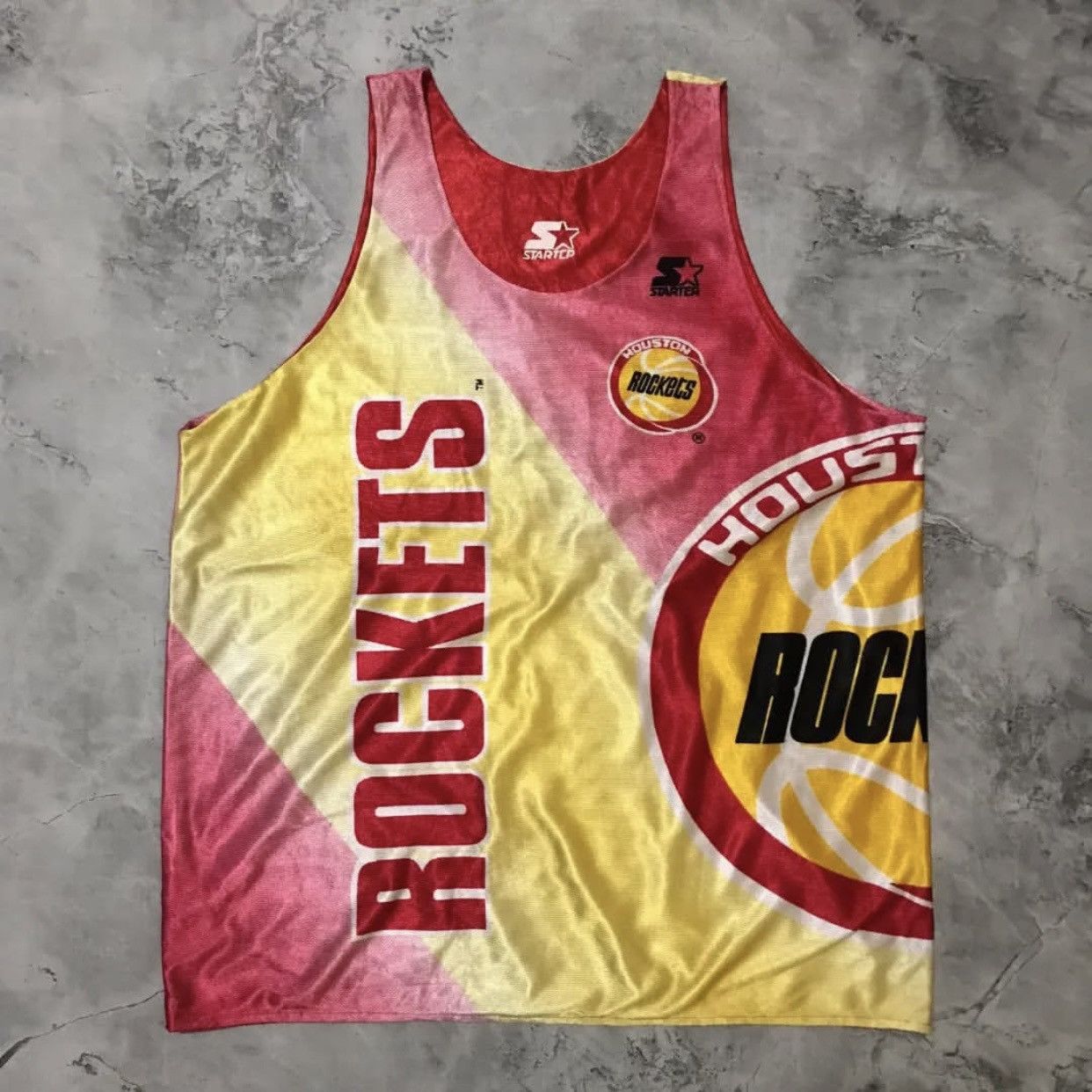 Starter Vintage NBA Houston Rockets Reversible Jersey by Starter Size US L / EU 52-54 / 3 - 1 Thumbnail