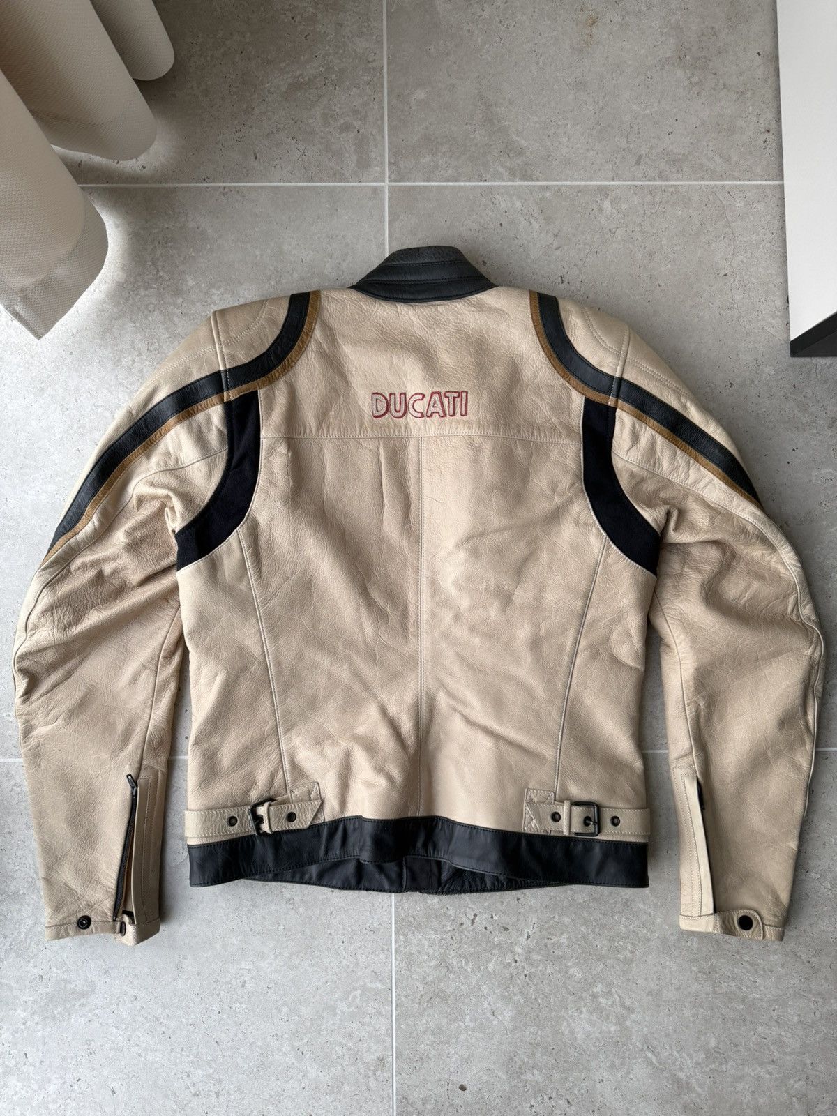 Ducati Ducati mv meccanica leather motorcycle jacket vintage Size US S / EU 44-46 / 1 - 2 Thumbnail