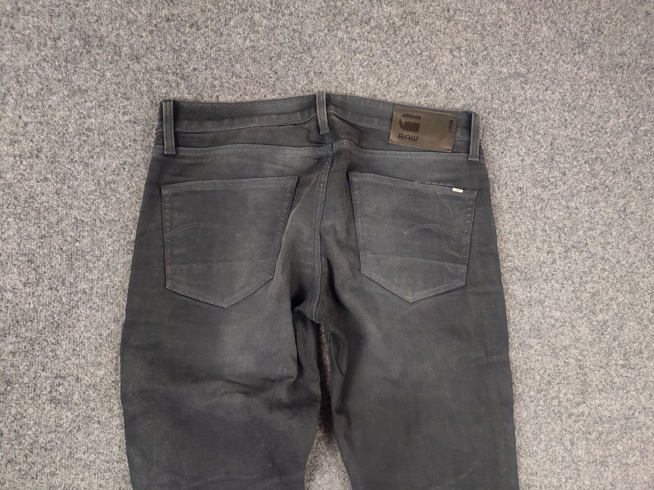 G-Star G Star Raw Vintage 3301 Gray Waxed Jeans if six was nine Size US 33 - 7 Thumbnail