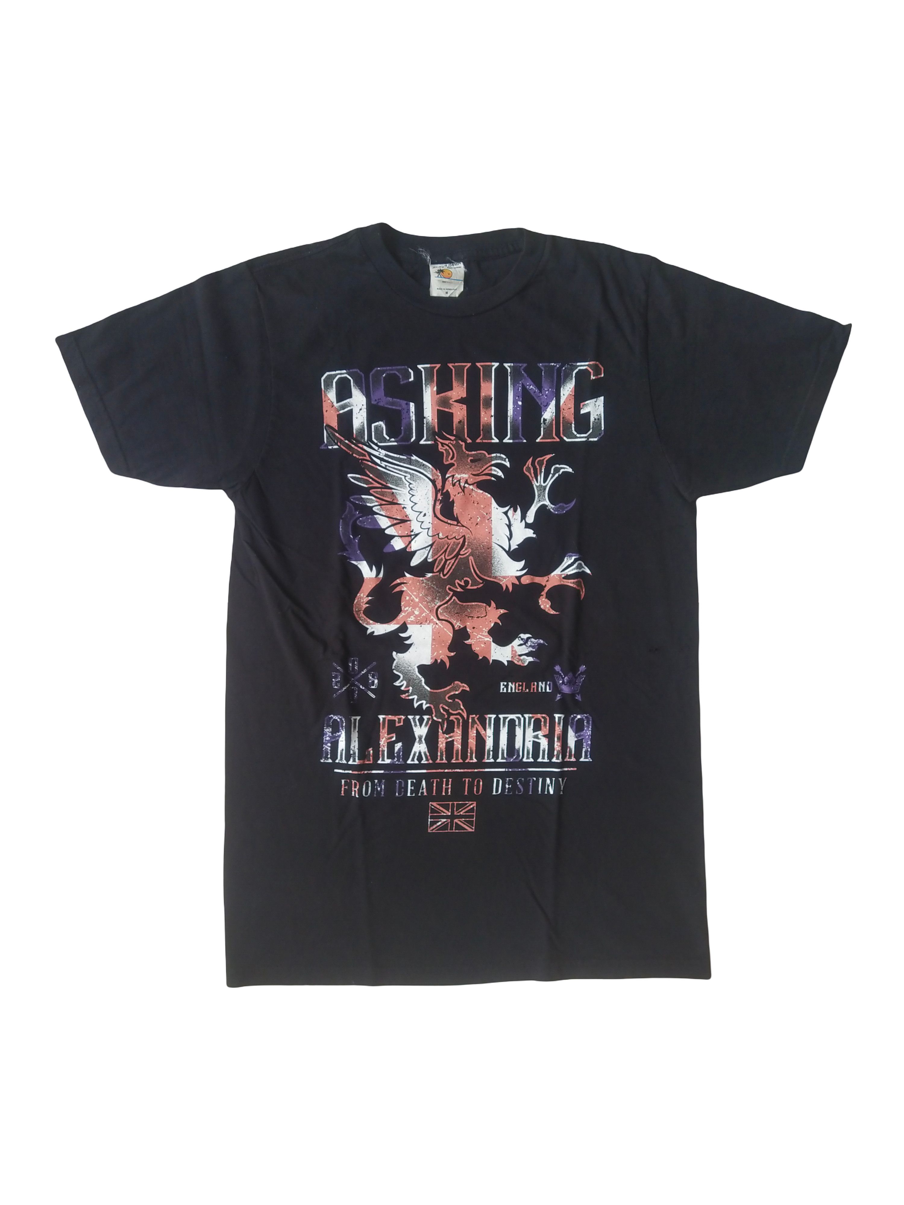 Band Tees Asking Alexandria England Band Tee Metal Rock Metalcore Size US M / EU 48-50 / 2 - 1 Thumbnail