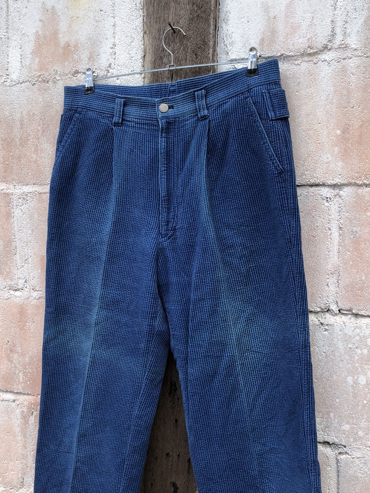 Japanese Brand Baggy Corduroy Buckle Carot Pants Life 2 by SimpleLife Size US 34 / EU 50 - 4 Thumbnail