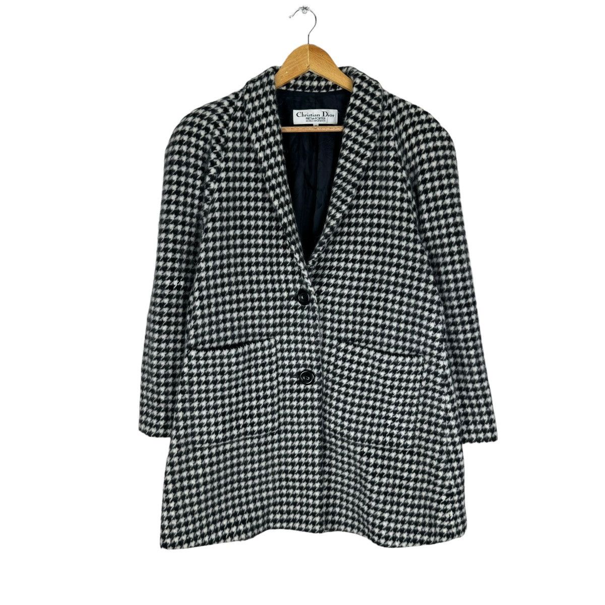 Christian Dior Monsieur × Vintage ☀️CHRISTIAN DIOR PRET A PORTER HERRINGBONE JACKET Size L / US 10 / IT 46 - 1 Thumbnail