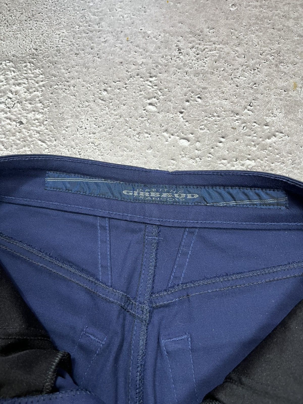 Marithe + Francois Girbaud Marithe Francois Girbaud Navy Slim Fit Stretch Pants Italy Size 24" / US 00 / IT 34 - 9 Thumbnail