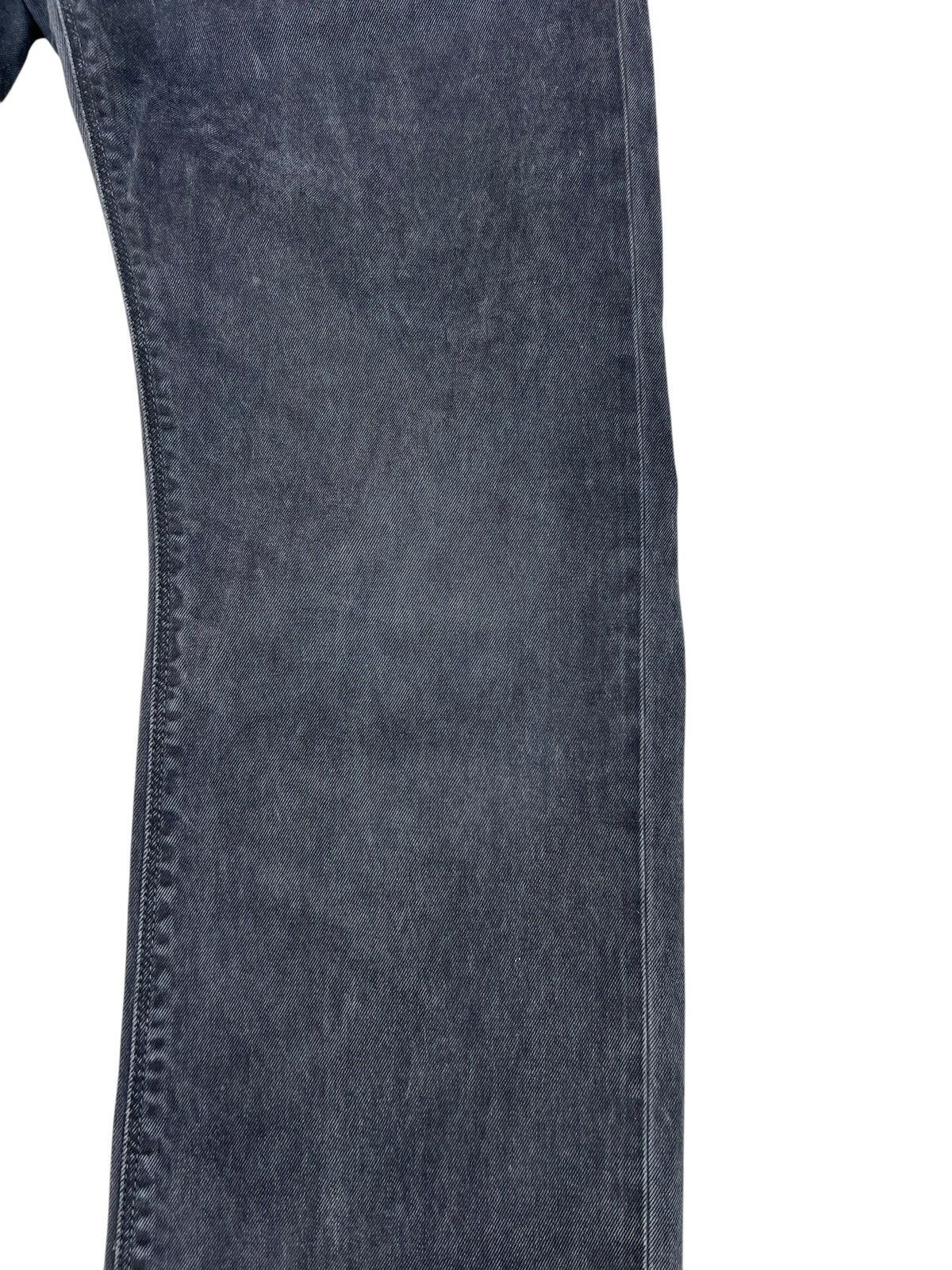 Distressed Prada Waxed Jeans