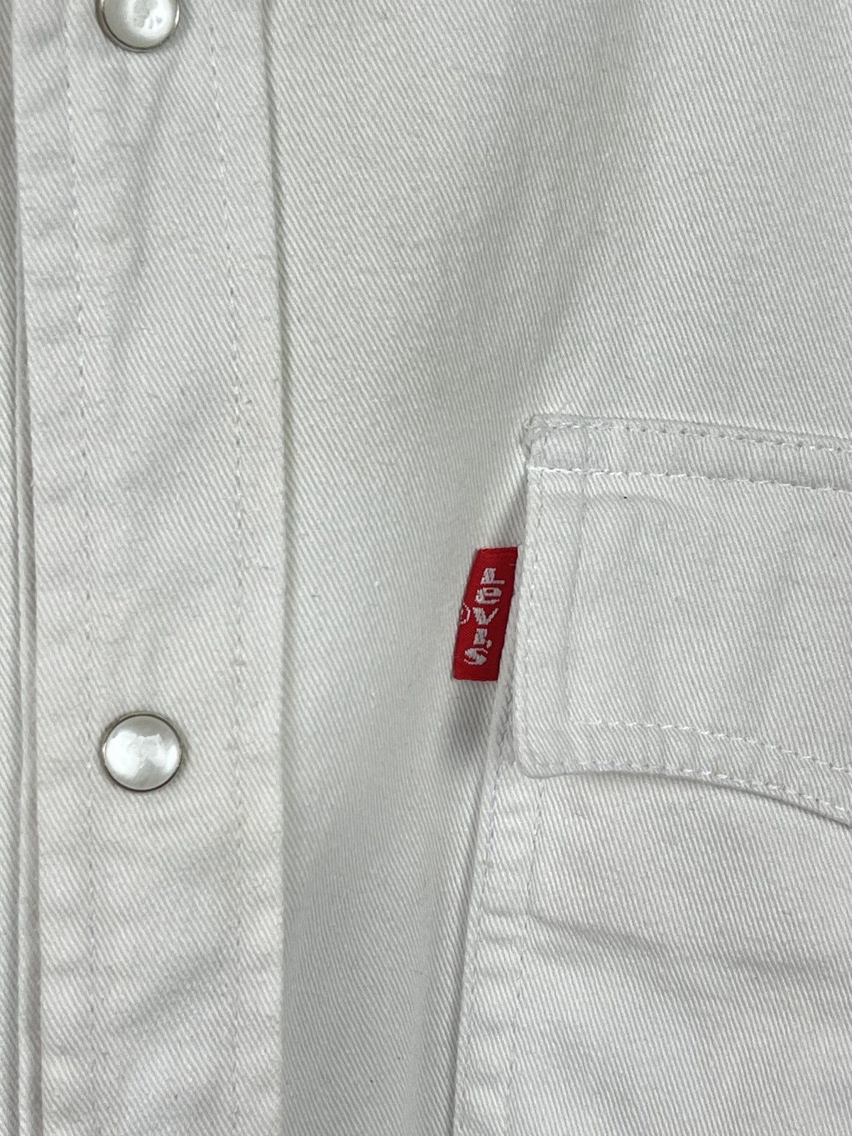 Levi's Vintage Levi’s Western White Shirt Long Sleeve Men’s Size XL Size US XL / EU 56 / 4 - 11 Thumbnail