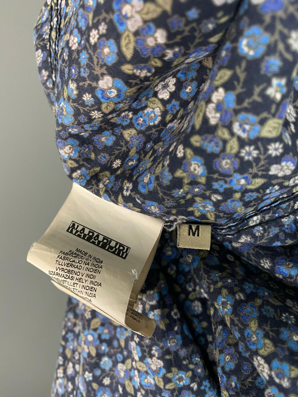 Napapijri Napapijri Regular Fit Multicolor Floral Shirt Size M Size US M / EU 48-50 / 2 - 10 Thumbnail