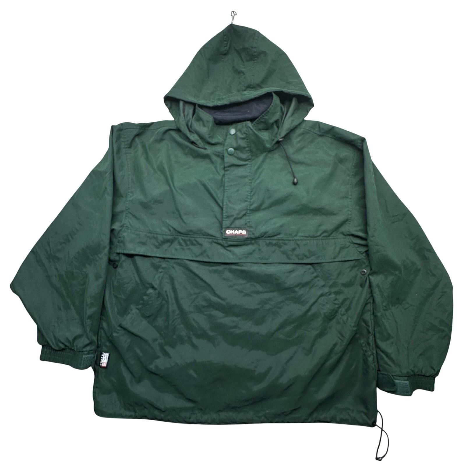 Chaps Ralph Lauren VTG Chaps Ralph Lauren Anorak Jacket Windbreaker XL Hooded Size US XL / EU 56 / 4 - 1 Thumbnail