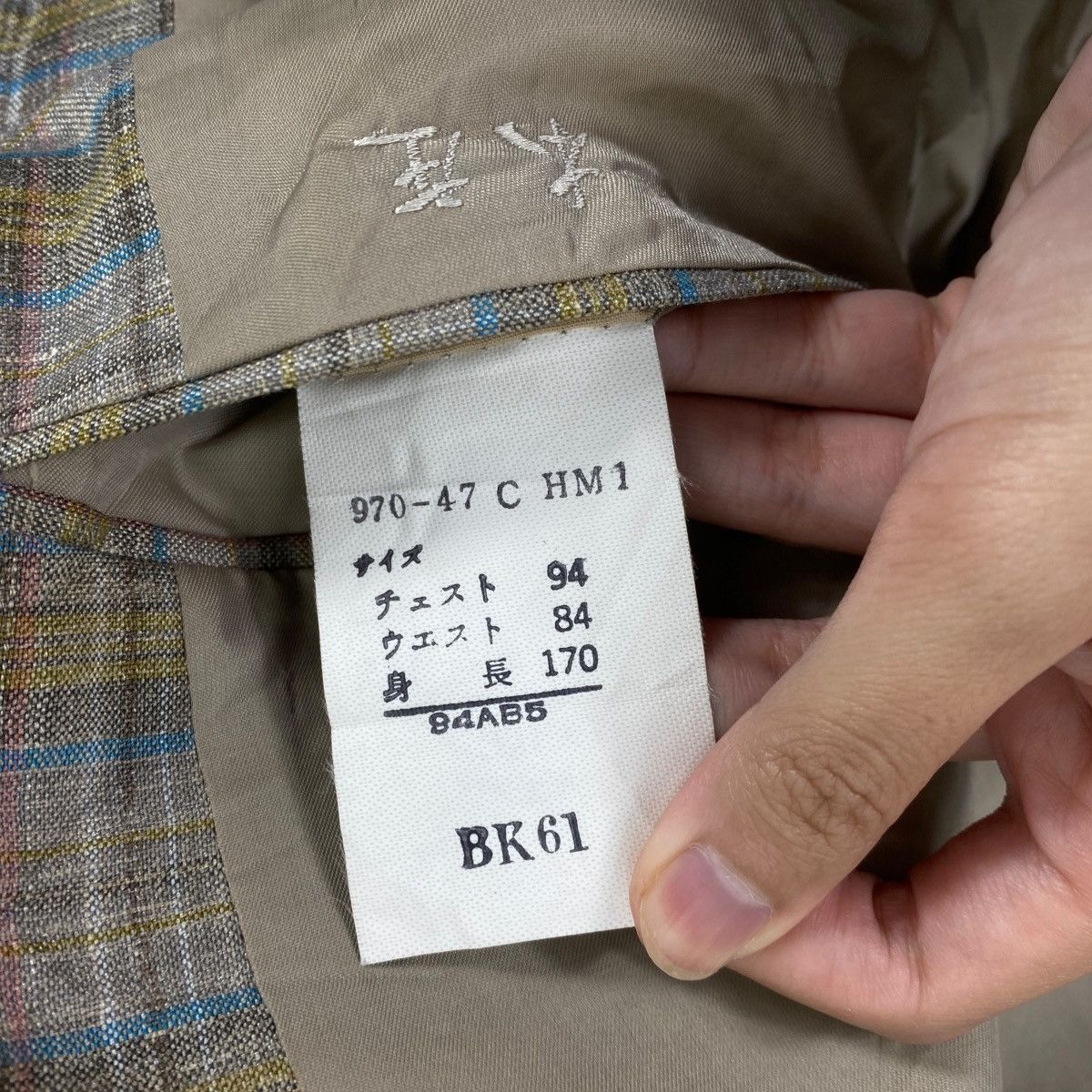 Chaps Ralph Lauren Vintage CHAPS RALPH LAUREN Plaid Blazer Coat Classic Checked Size 34R - 8 Thumbnail