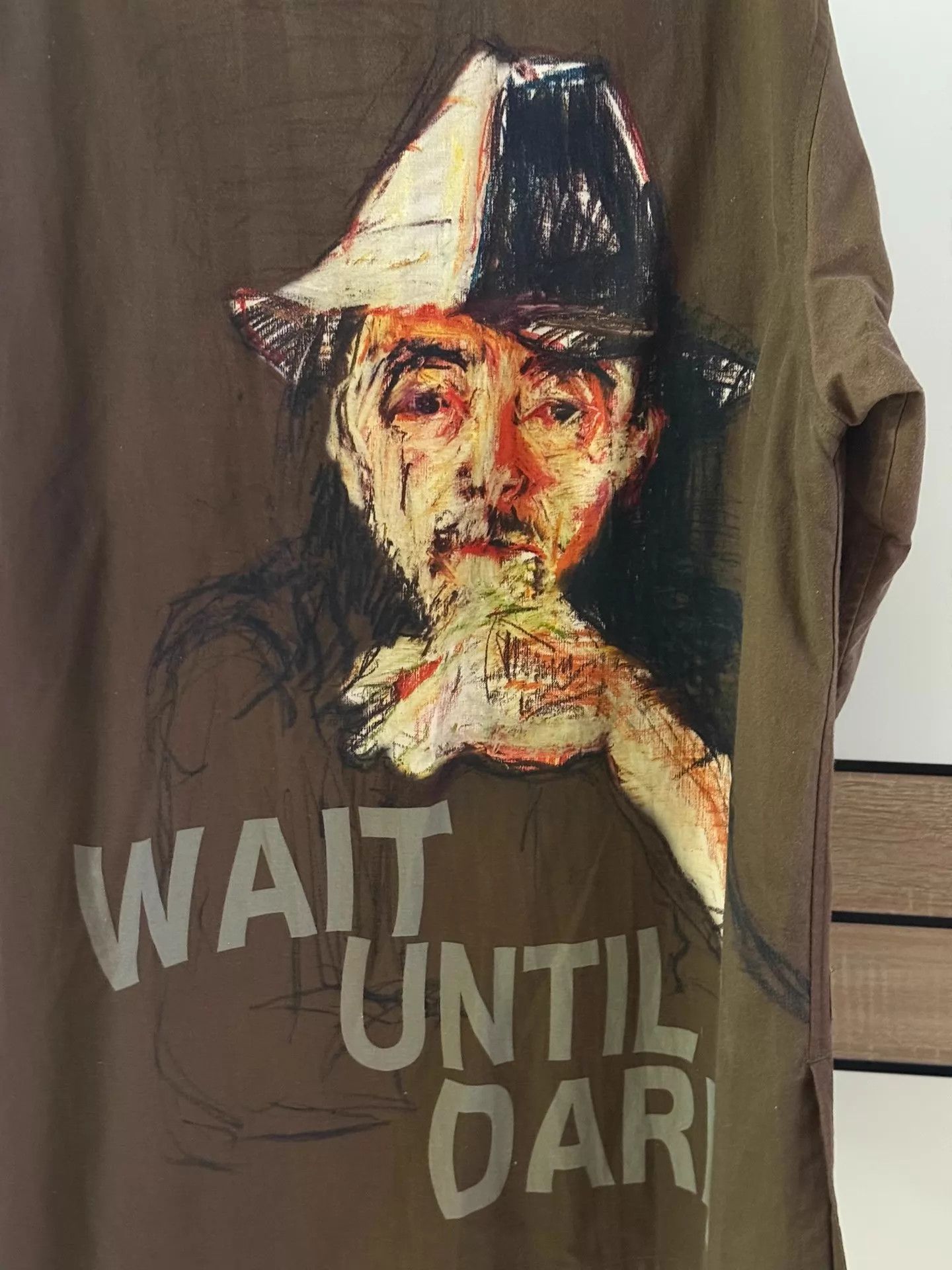 Yohji Yamamoto Yohji Yamamoto Pour Homme 17ss Portrait Hand-Painted Suit Size US S / EU 44-46 / 1 - 4 Thumbnail