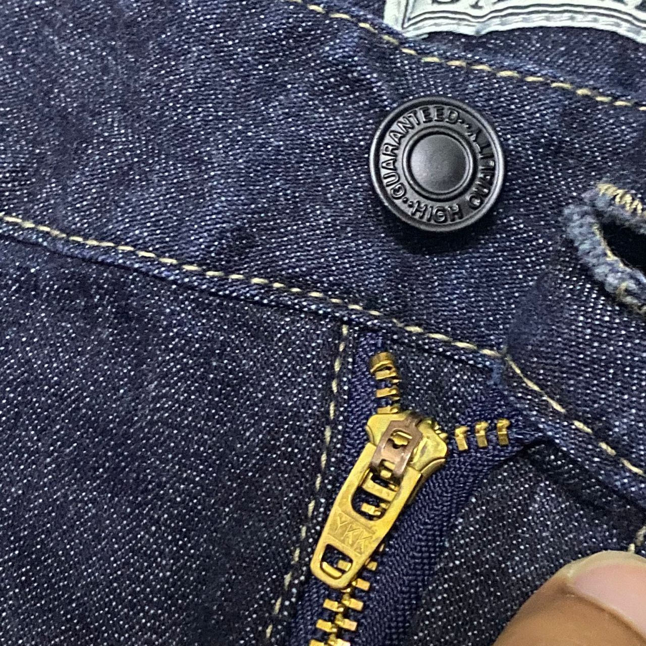 If Six Was Nine 💥Flare💥Sagress Distressed Denim Jeans Size US 31 - 12 Thumbnail