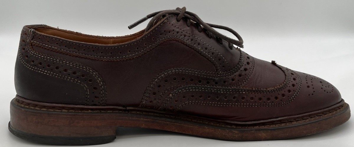 Allen Edmonds Allen Edmonds MCTAVISH Oxford Wingtip Brown Leather Size 9D Size US 9 / EU 42 - 6 Thumbnail
