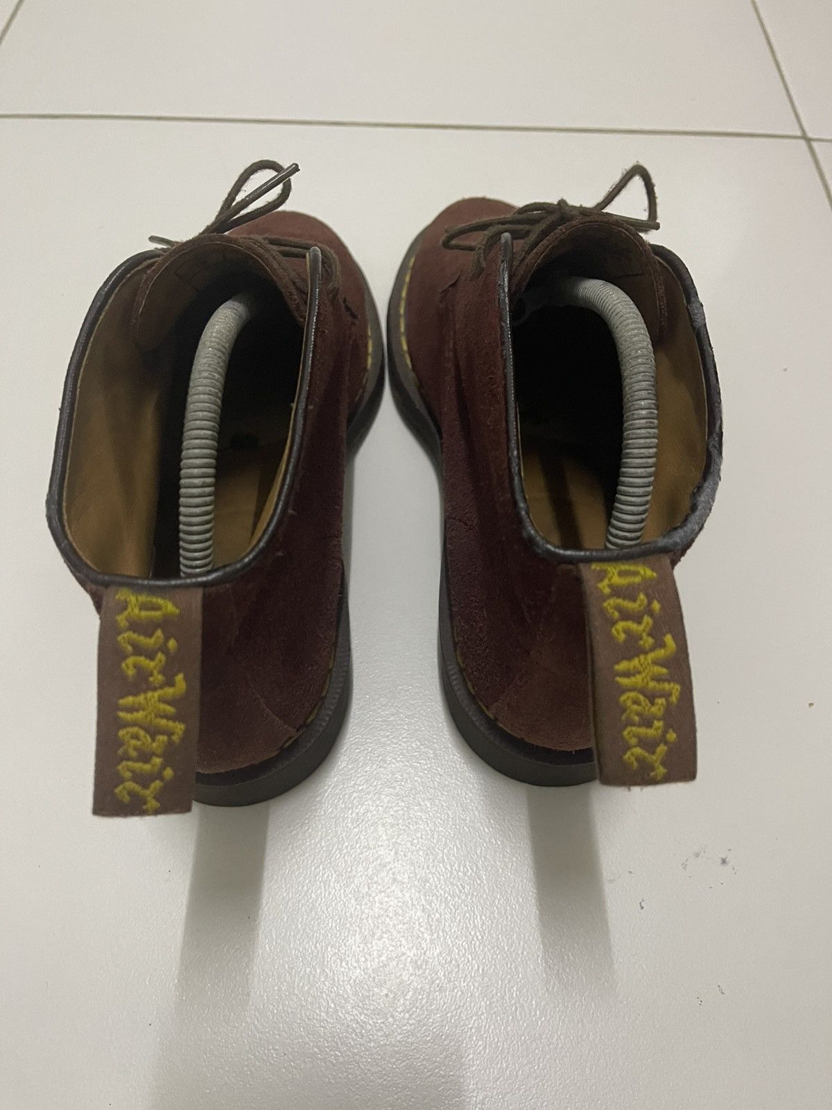 Dr. Martens Rare DR MARTENS Sawyer Suede Red Wine Desert Boot Size US 8 / EU 41 - 5 Thumbnail