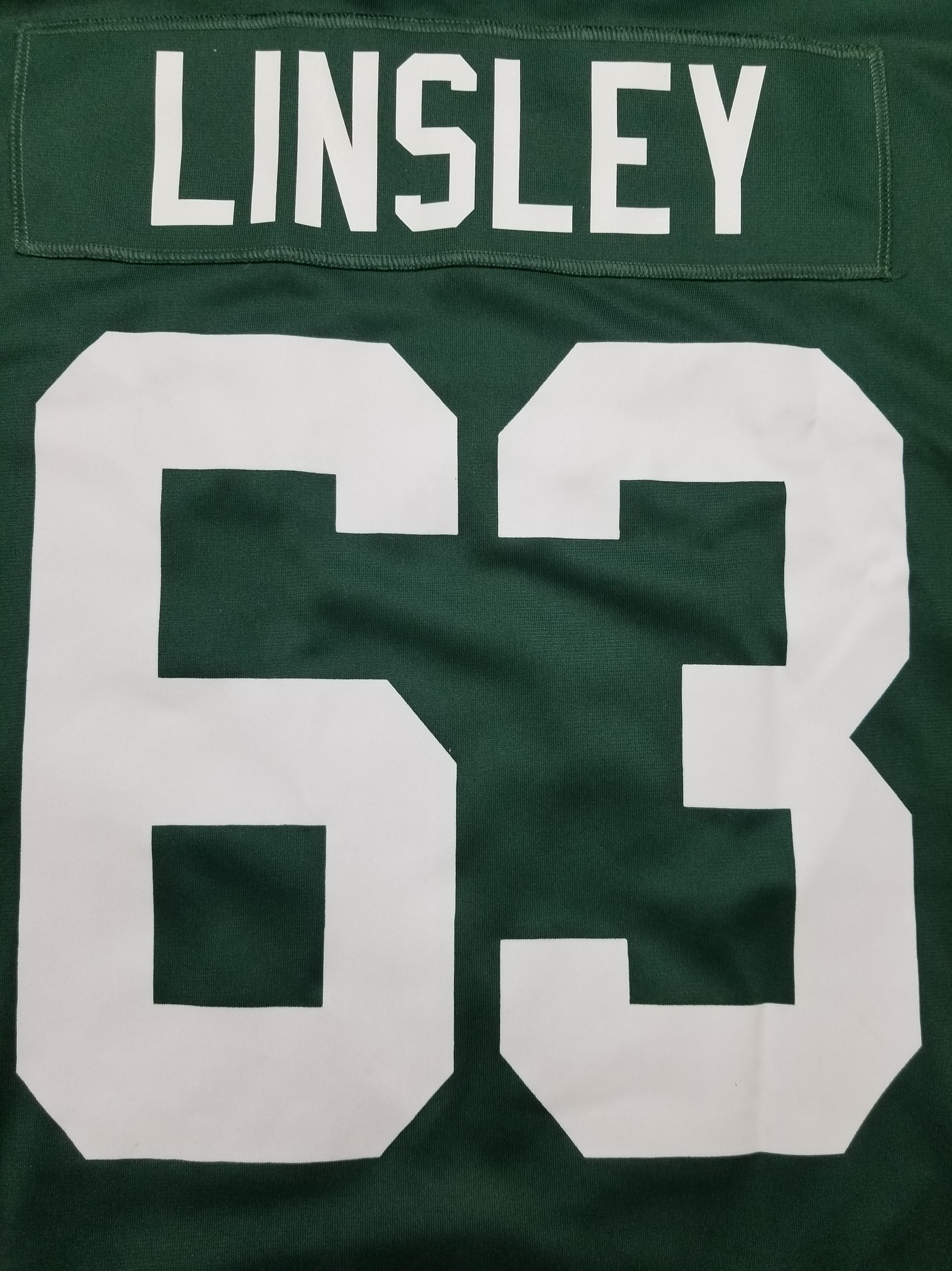 Nike Green Bay Packers #63 Linsley NFL Jersey Men's Size 4XL Size US XXL / EU 58 / 5 - 7 Thumbnail