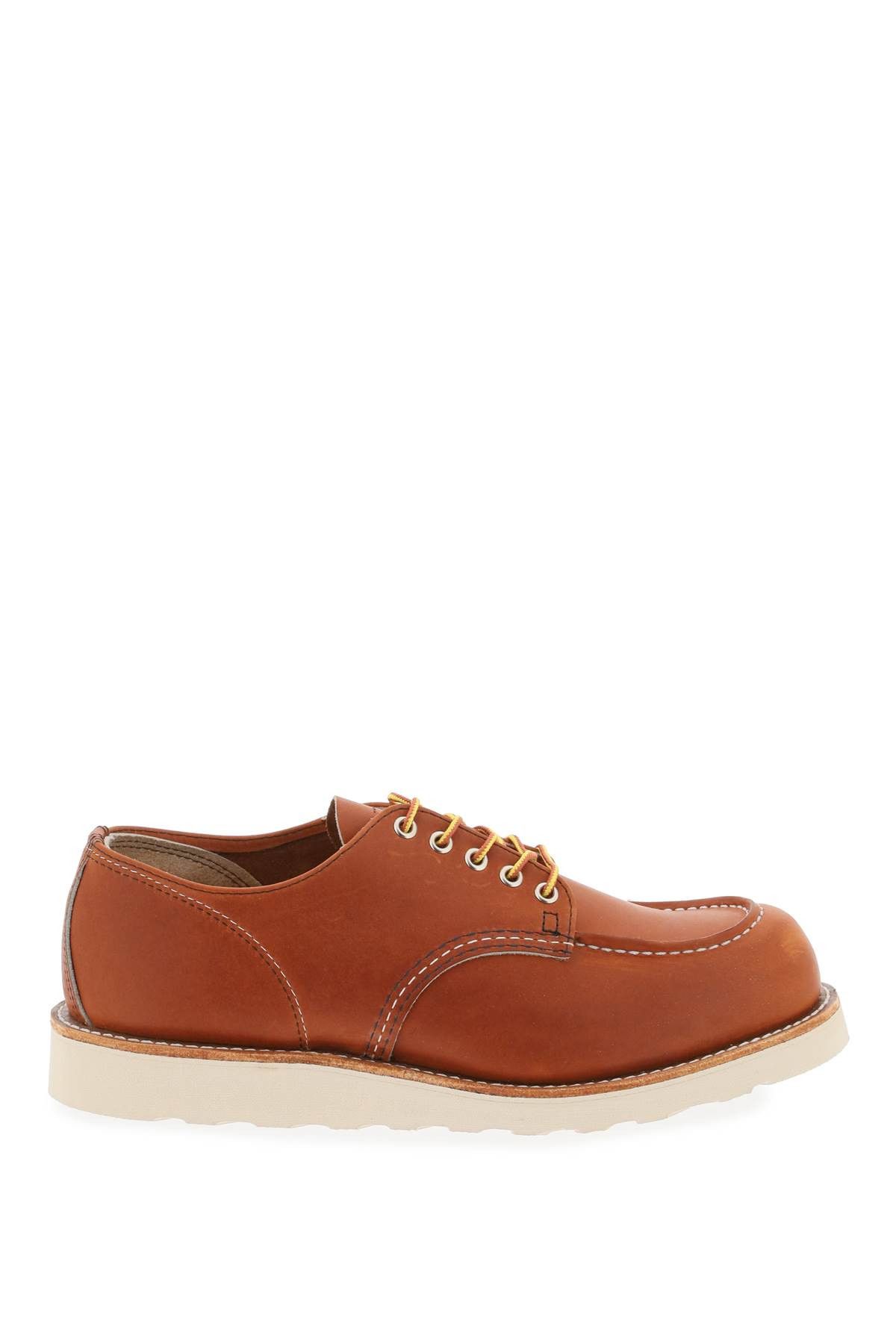 image of Red Wing Laced Moc Toe Oxford Shoes in Marrone, Men's (Size 9.5)
