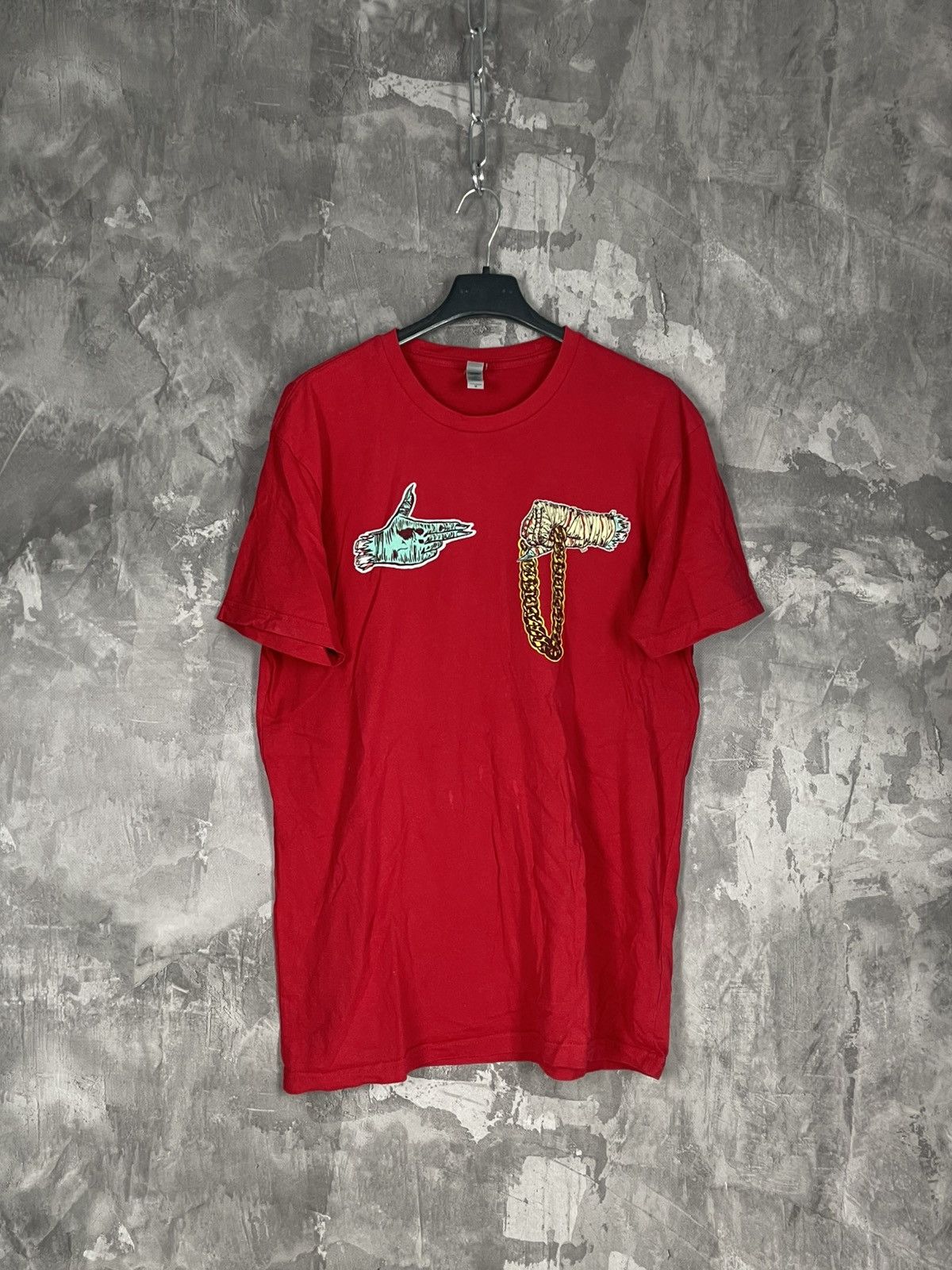 Band Tees × Run The Jewels × Vintage Run the Jewels Y2K Logo Japanese Brand Tour T-Shirt Size US M / EU 48-50 / 2 - 1 Thumbnail