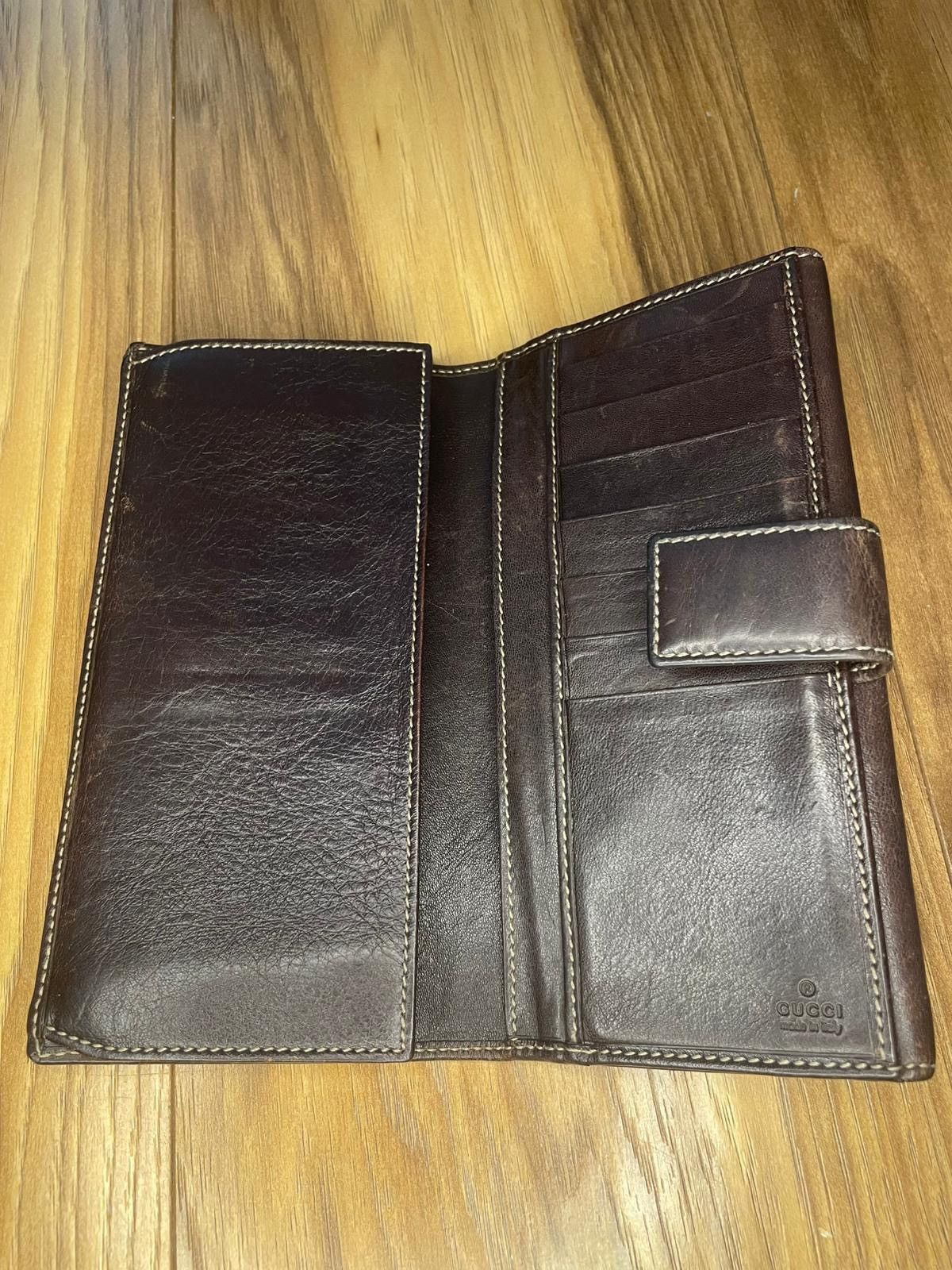 Gucci Gucci Long Wallet Purse Folding Size ONE SIZE - 4 Thumbnail