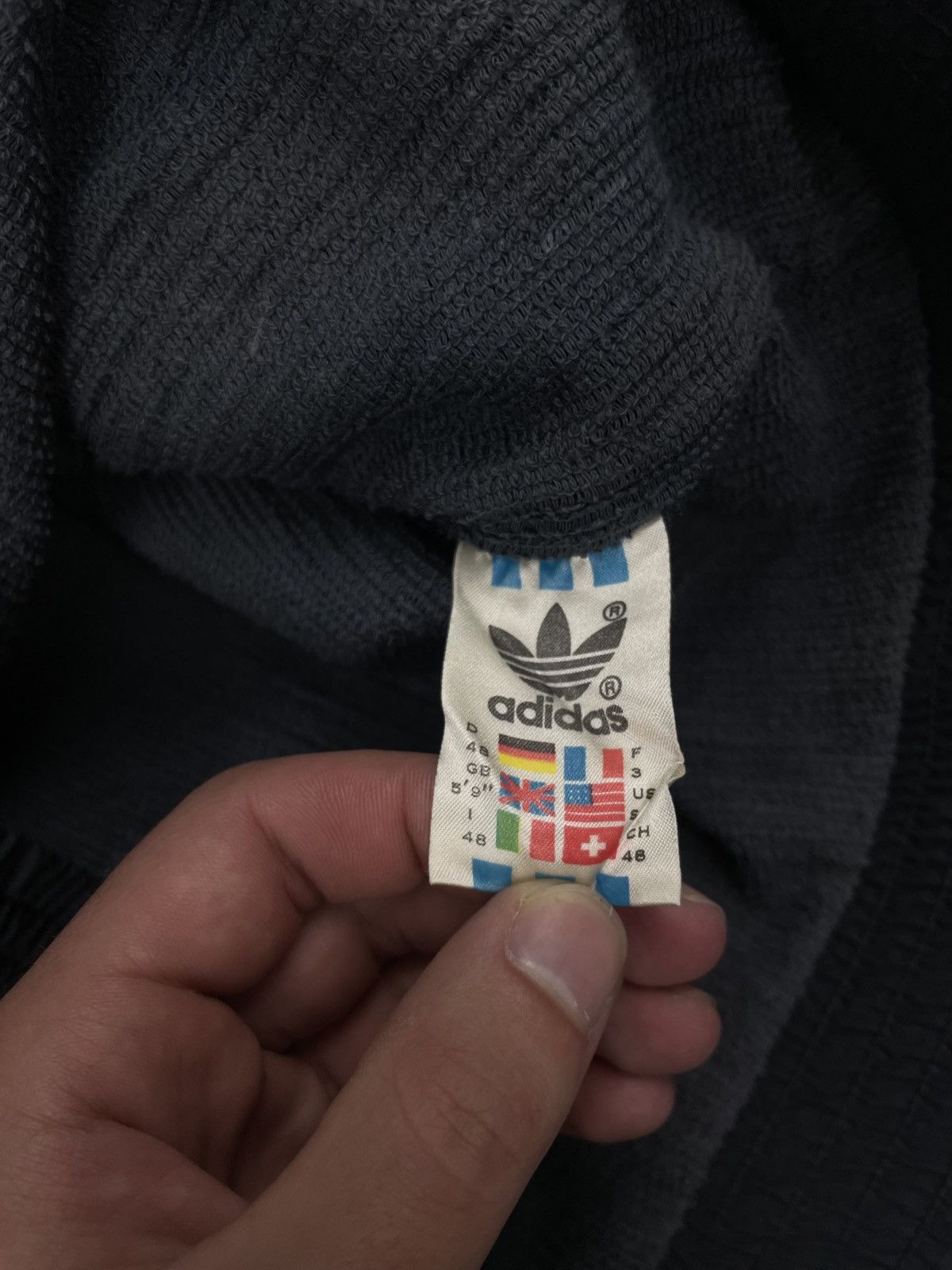 Adidas × Vintage Adidas Vintage Men’s Track Jacket Size L - XL Size US L / EU 52-54 / 3 - 4 Thumbnail