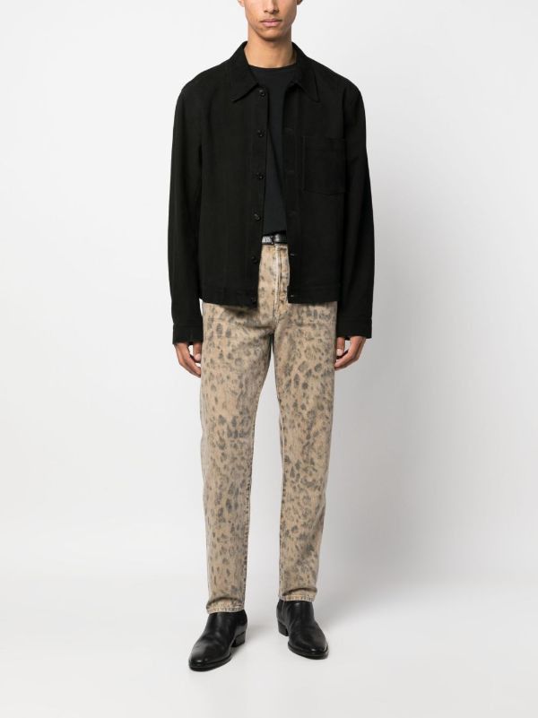 Tom Ford o1loc1c0724 Denim Pant in Leopard Size US 32 / EU 48 - 2 Thumbnail